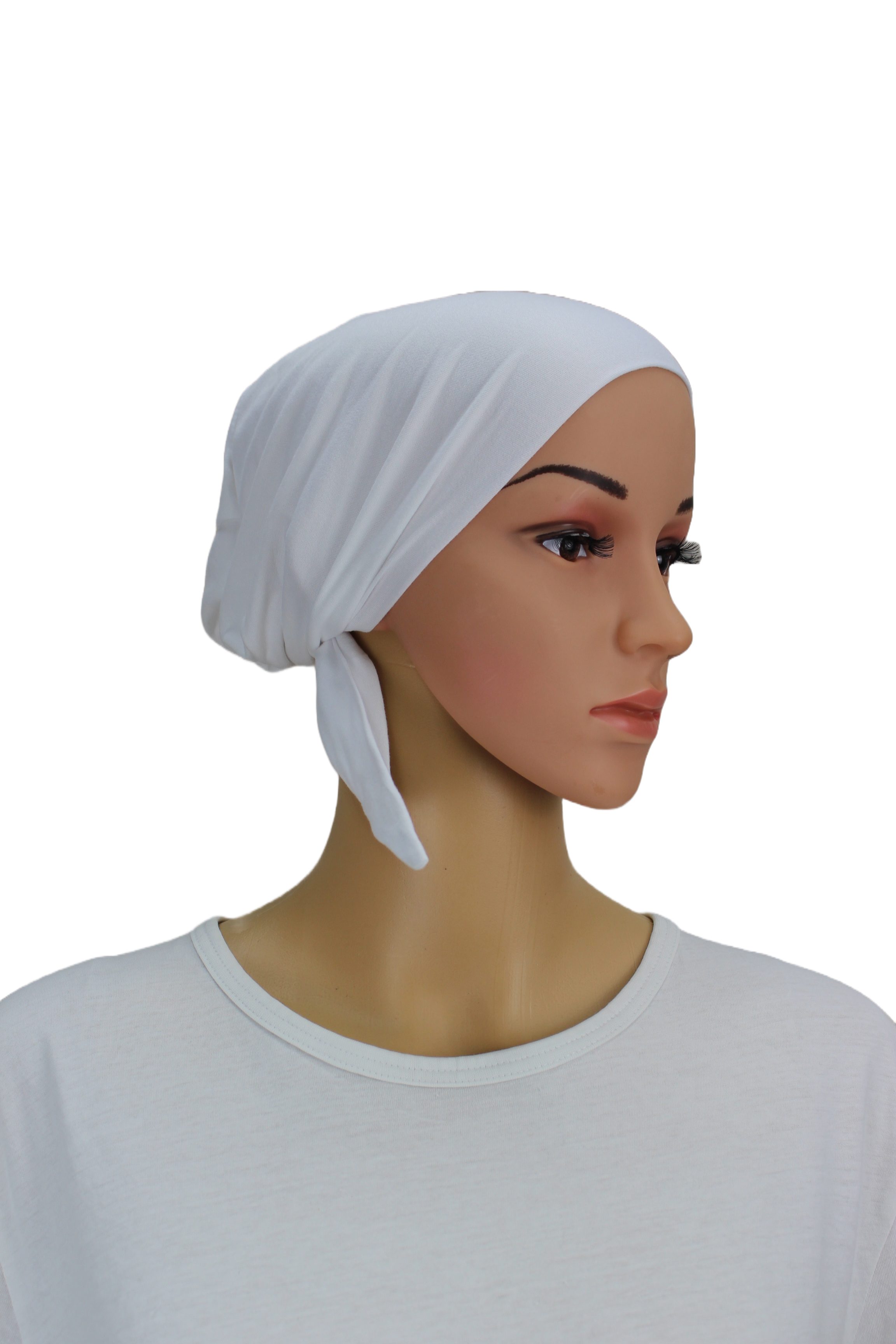 Aymasal Kopftuch Elastischer & Atmungsaktiver Stretch Bonet Unterkopftuch U günstig online kaufen