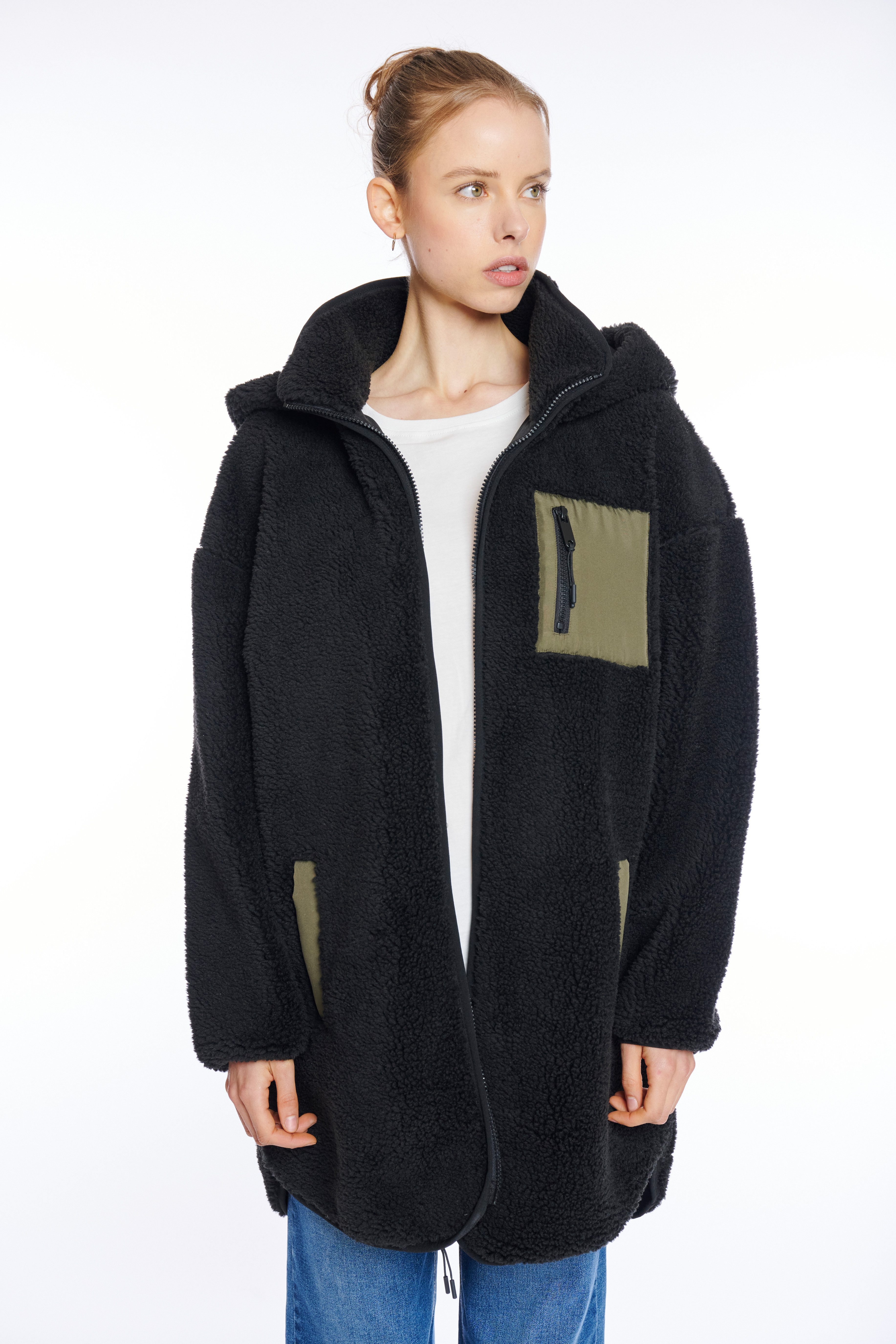 HaILY’S Kapuzenplüschjacke LS P JK Te44ddy günstig online kaufen