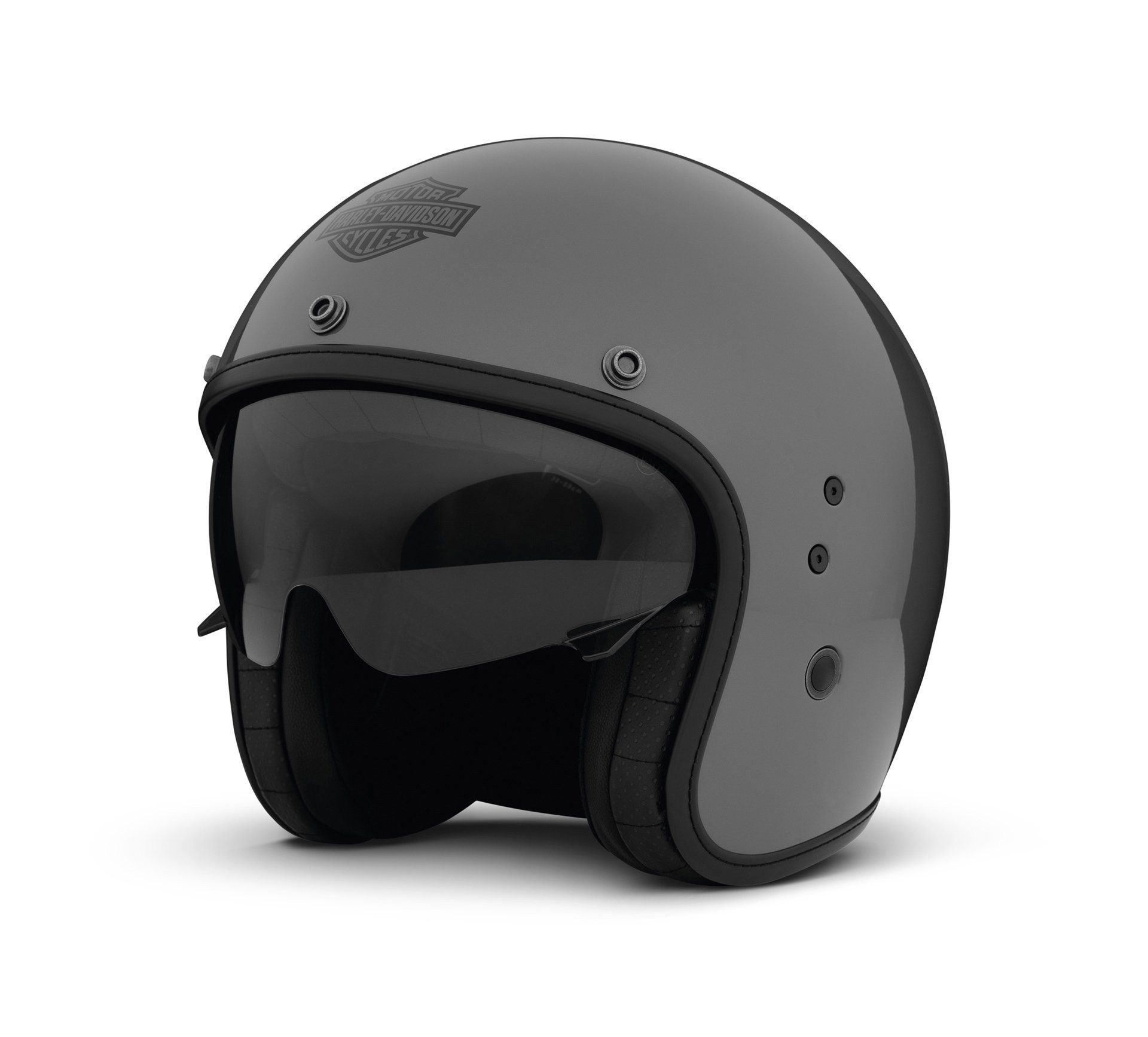 HARLEY-DAVIDSON Motorradhelm, Harley-Davidson Jethelm Achromatic