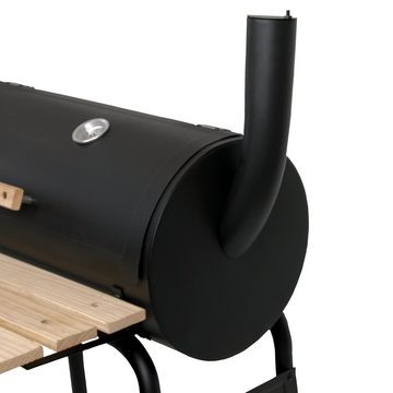 BBQ-Toro Smoker BBQ Smoker Grill, Holzkohle Grillwagen, Barbecue Holzkohlegrill