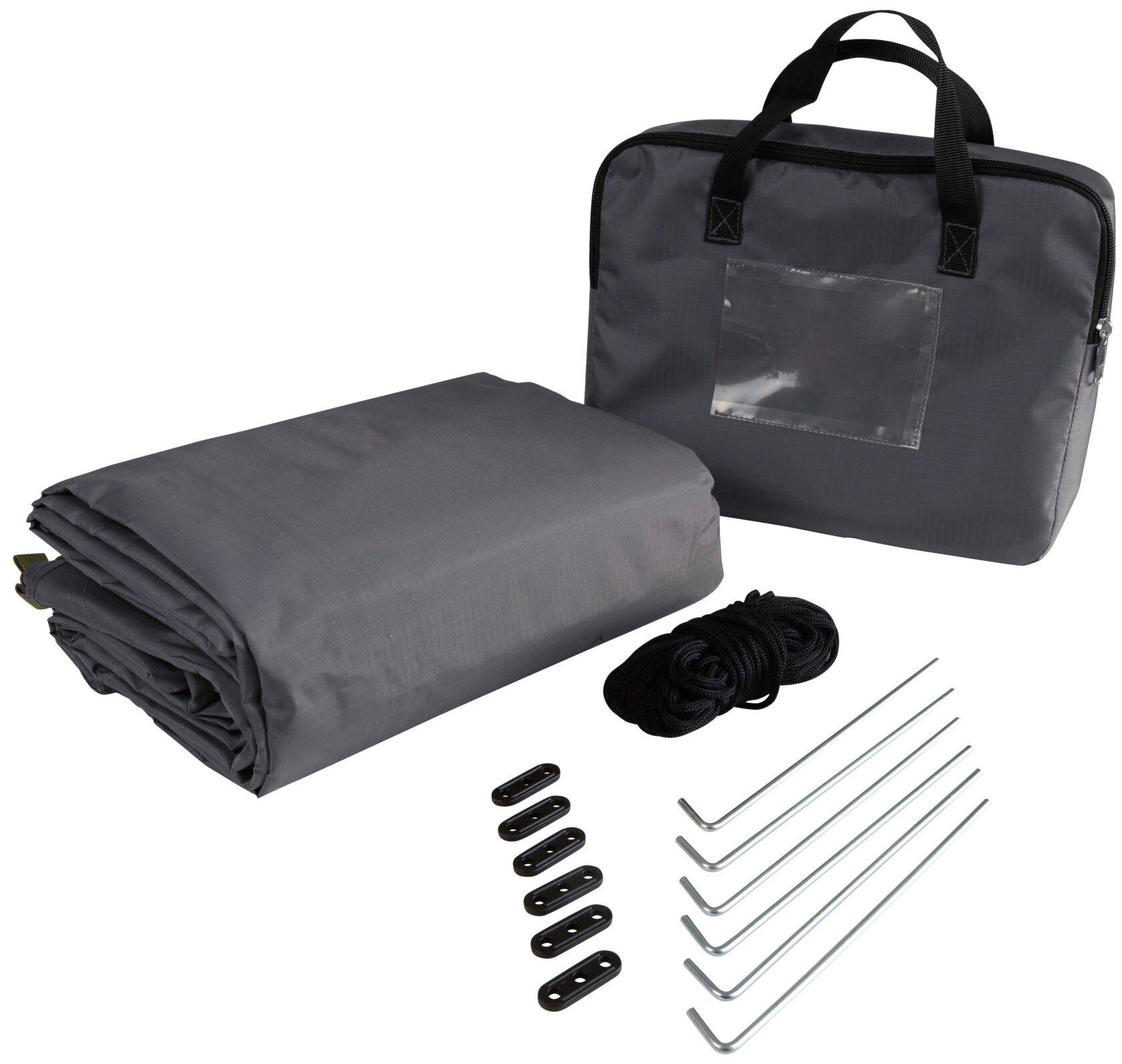 Windhager Schutzplane Premium RIPSTOP, LxB: 5x4 m, einsetzbar als Unterlage, Zeltplane oder Tarp