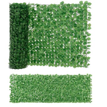 Sichtschutzzug, neu.haus, Blätterzaun »Efeu« Sichtschutzzaun Balkon 300x100cm Grün