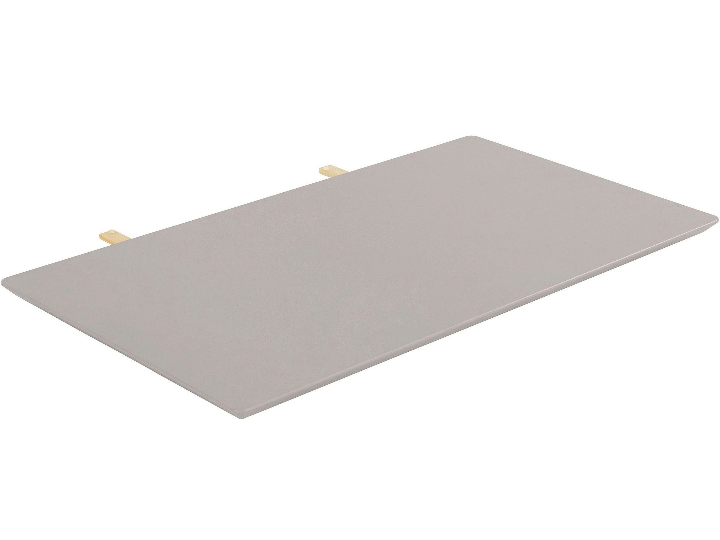 loft24 Ansteckplatte Vivi, 1St., Tischerweiterungsplatte aus MDF, Breite 90 cm grau/eiche