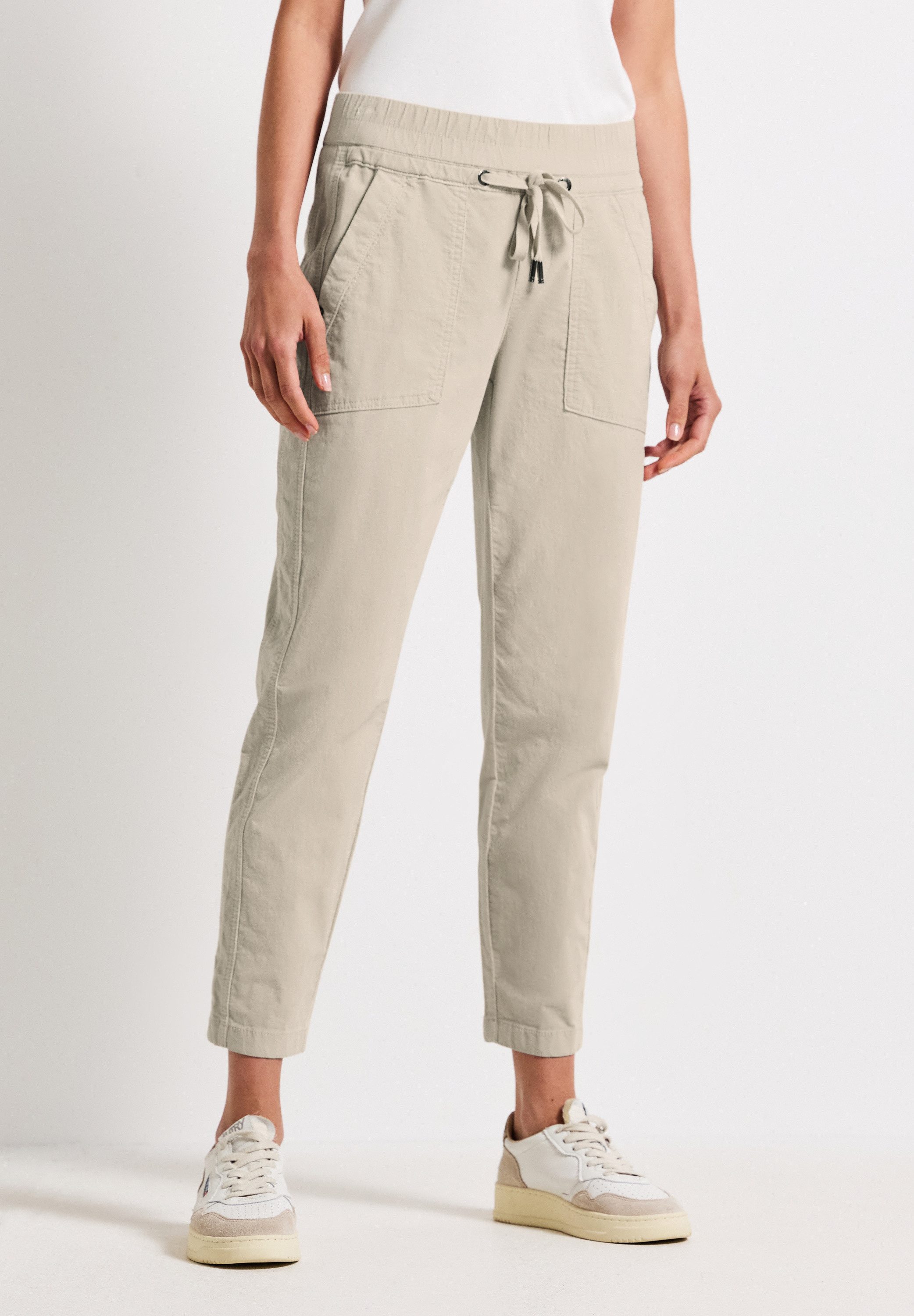 STREET ONE Cordhose Middle Waist