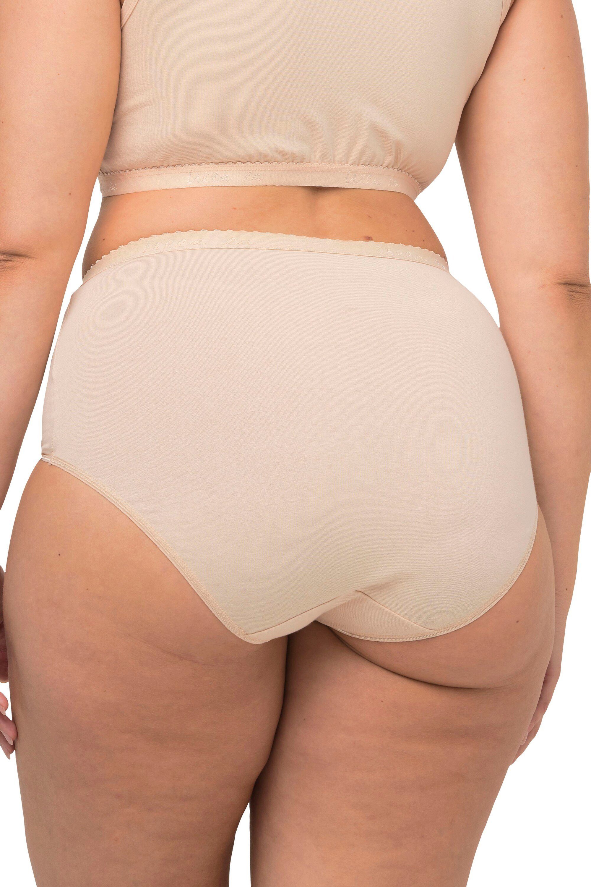 Ulla Popken Slip Maxislips 3er-Pack High Waist (3-St)