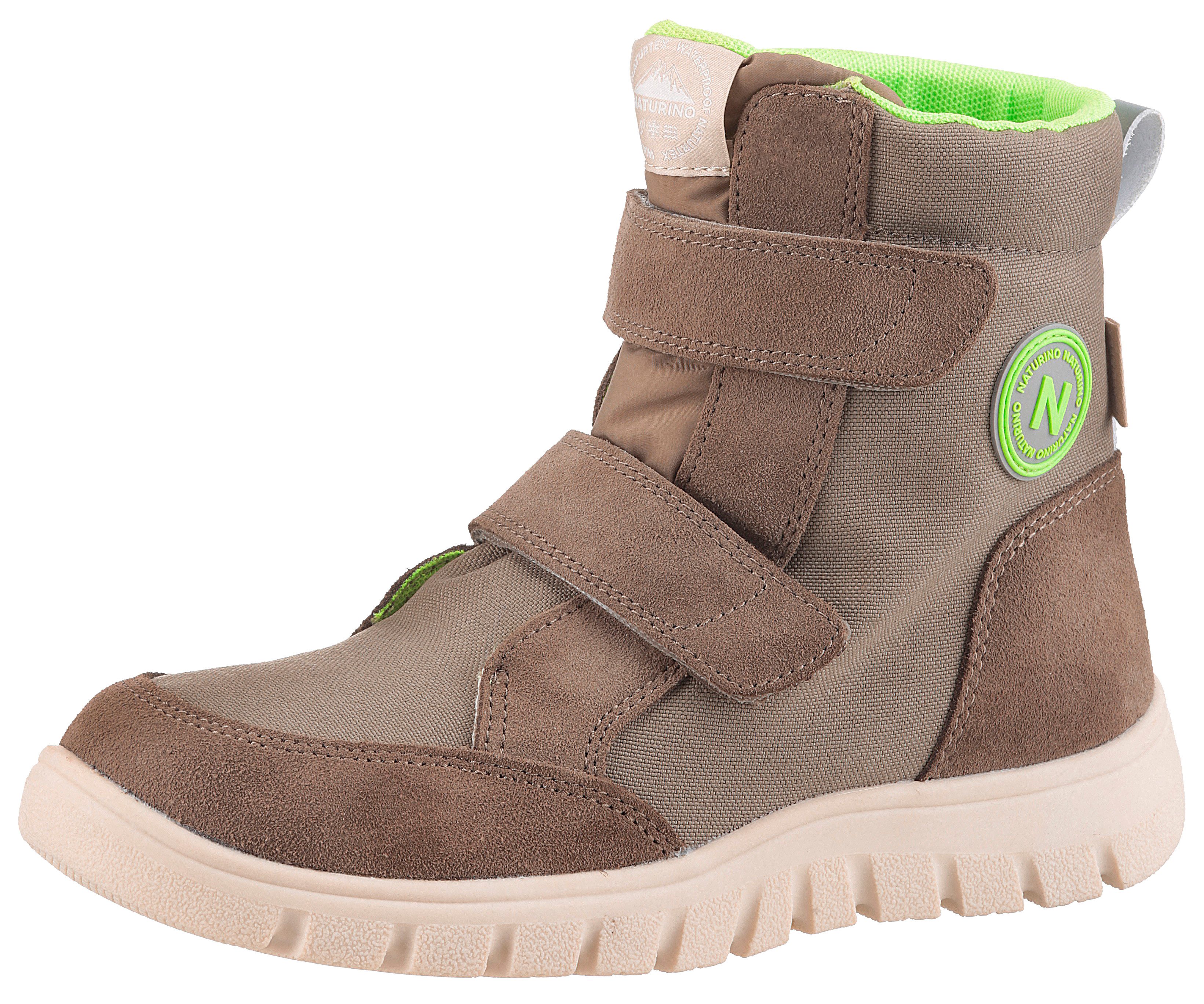 Naturino GEMINAE 3 VL Weite: schmal Winterstiefel Snowboots mit Warmfutter, Größenschablone zum Download