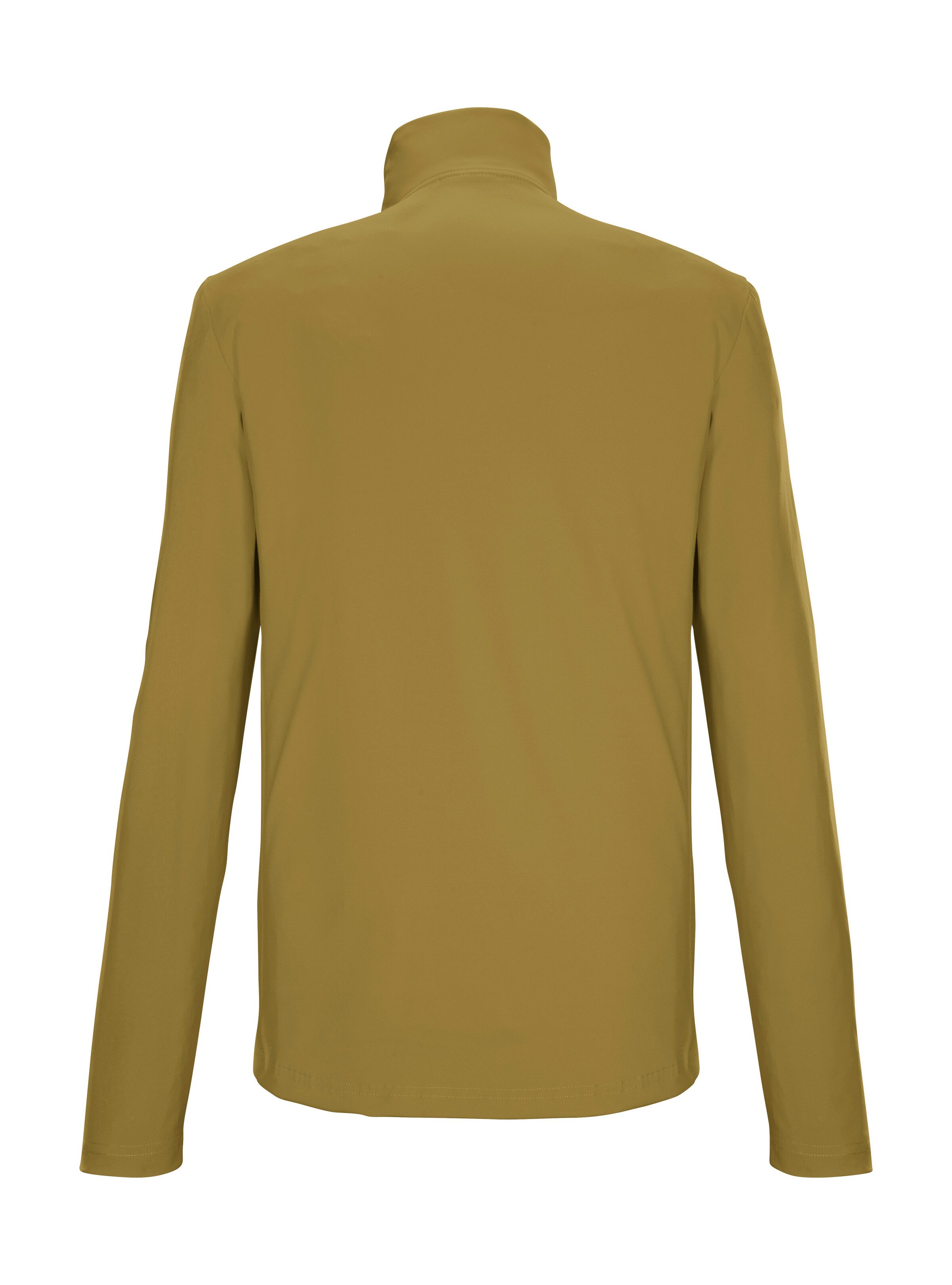 Killtec Langarmshirt KSW 71 MN FLX SHRT Funktionsshirt mit Stehkragen, warm, bequem, Zipper mit Kinnschutz