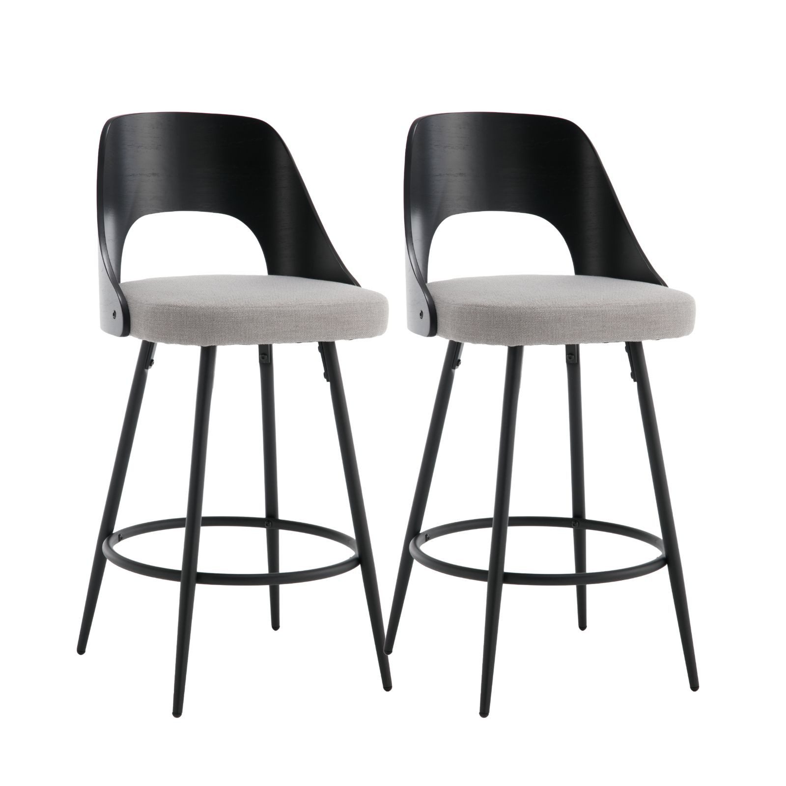 WAHSON OFFICE CHAIRS Barhocker 2er Set günstig online kaufen