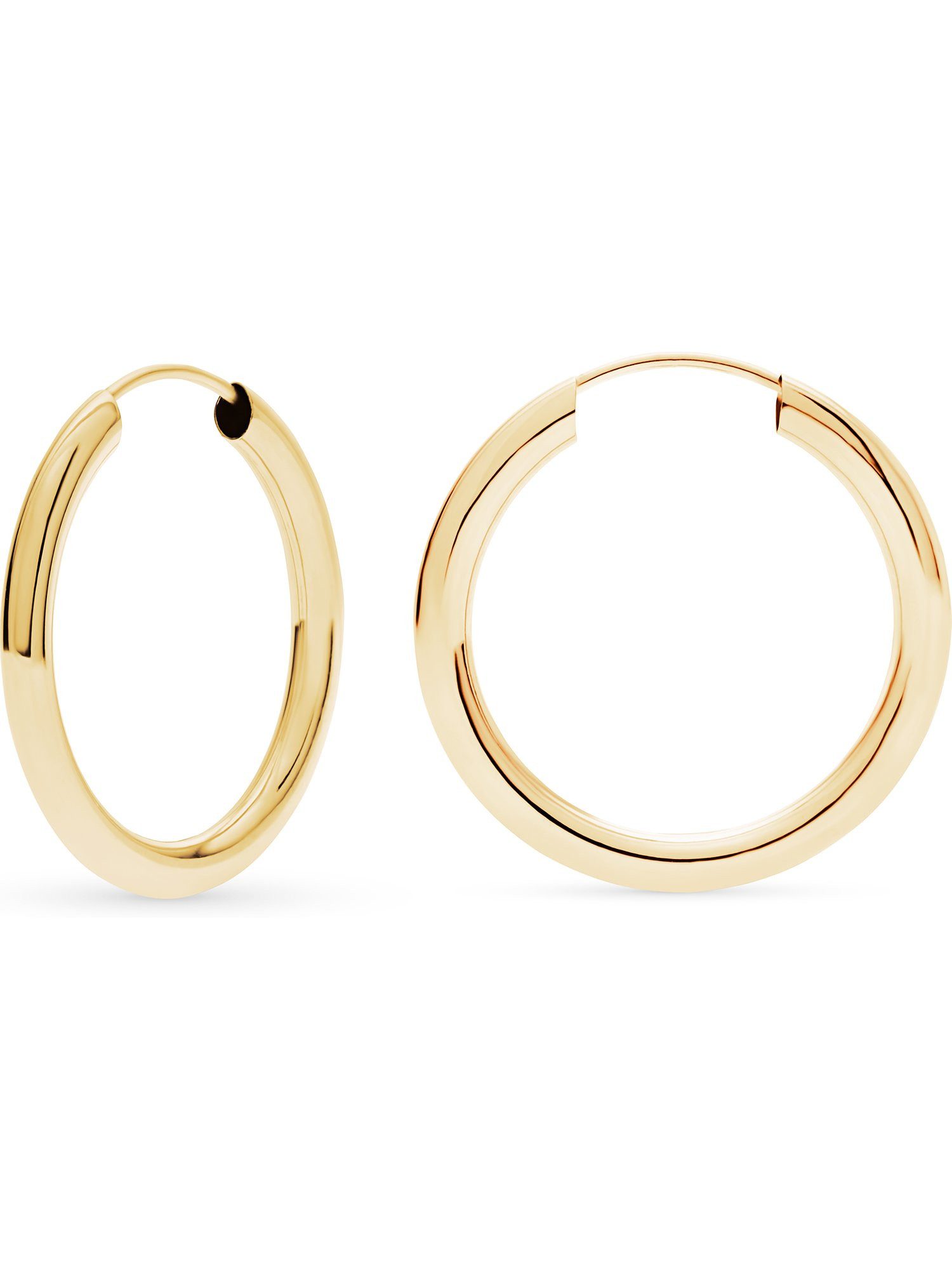 FAVS Paar Creolen FAVS Damen-Creolen 375er Gelbgold (Paar)