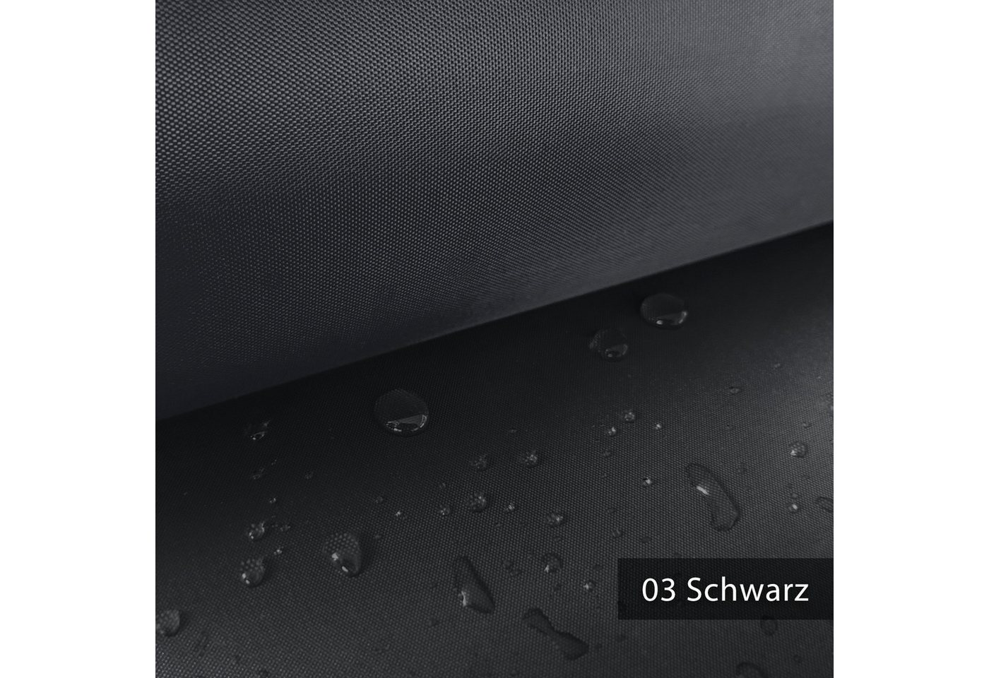 Thumbnail - novely® Stoff OXFORD LIGHT - Outdoorstoff Wasserabweisend Polsterstoff, Wasserabweisend, Extrem reißfest, Meterware, 1 l...