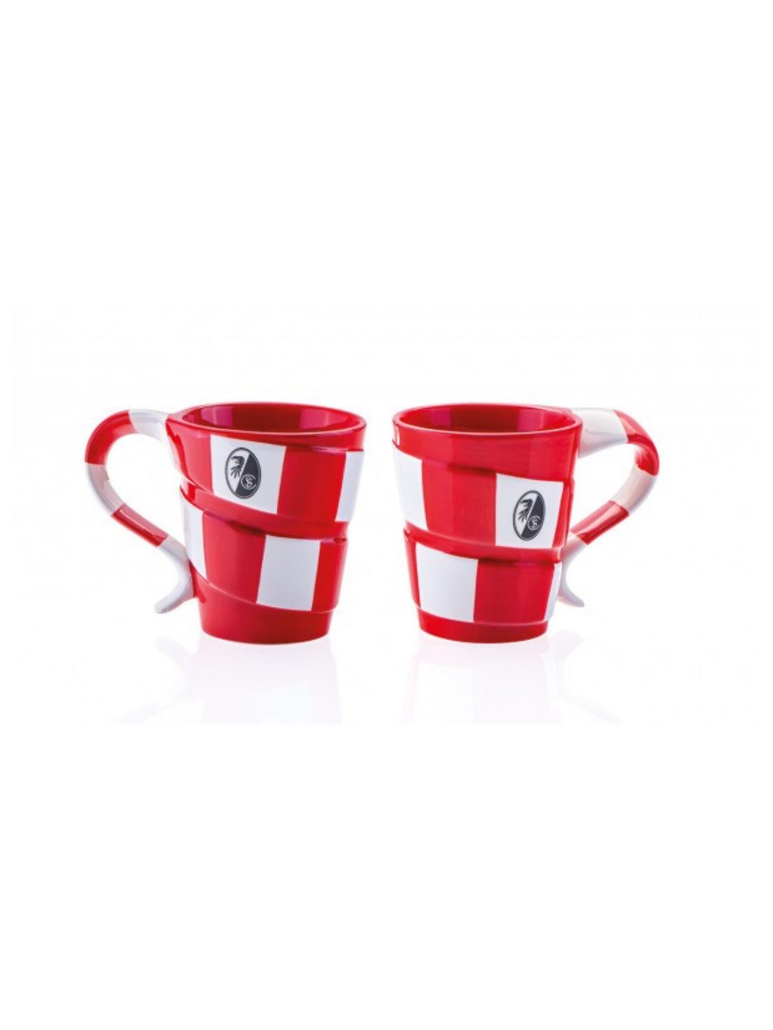 SC Freiburg Becher SC Freiburg Tasse "Schal", Steingut