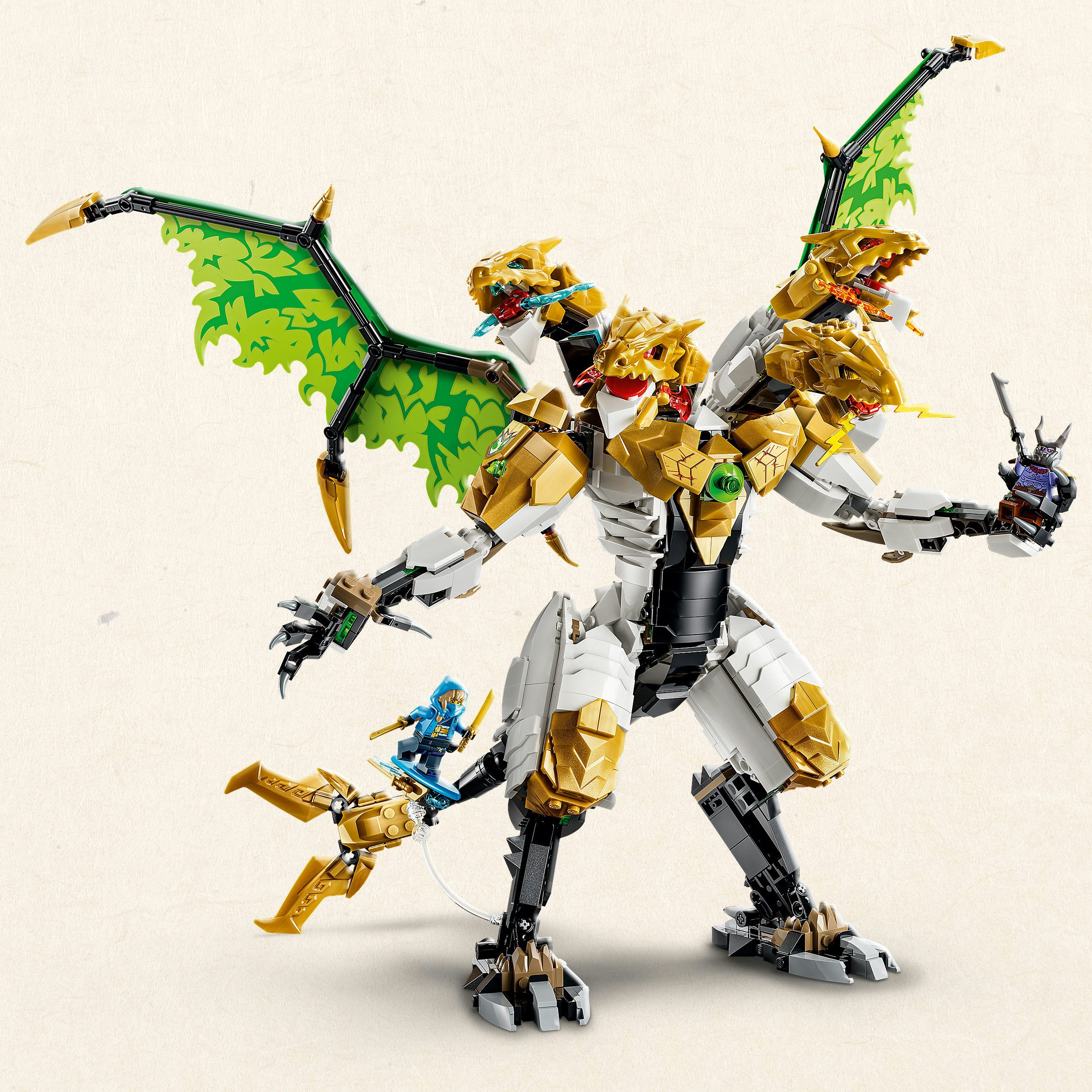 LEGO® Duell mit dem Ultradrachen (71872), LEGO Ninjago Konstruktionsspielsteine, (2178 St), Made in Europe – Bild 4 von 5