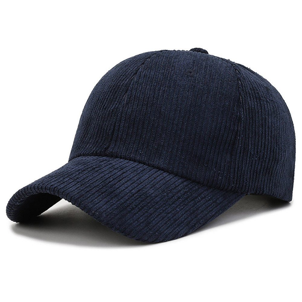 Zaewry Baseball Cap Baseballkappe für Herren und Damen, Aus Cord, verstellbar einfarbig, Unisex, Einheitsgröße, Sonnenmütze