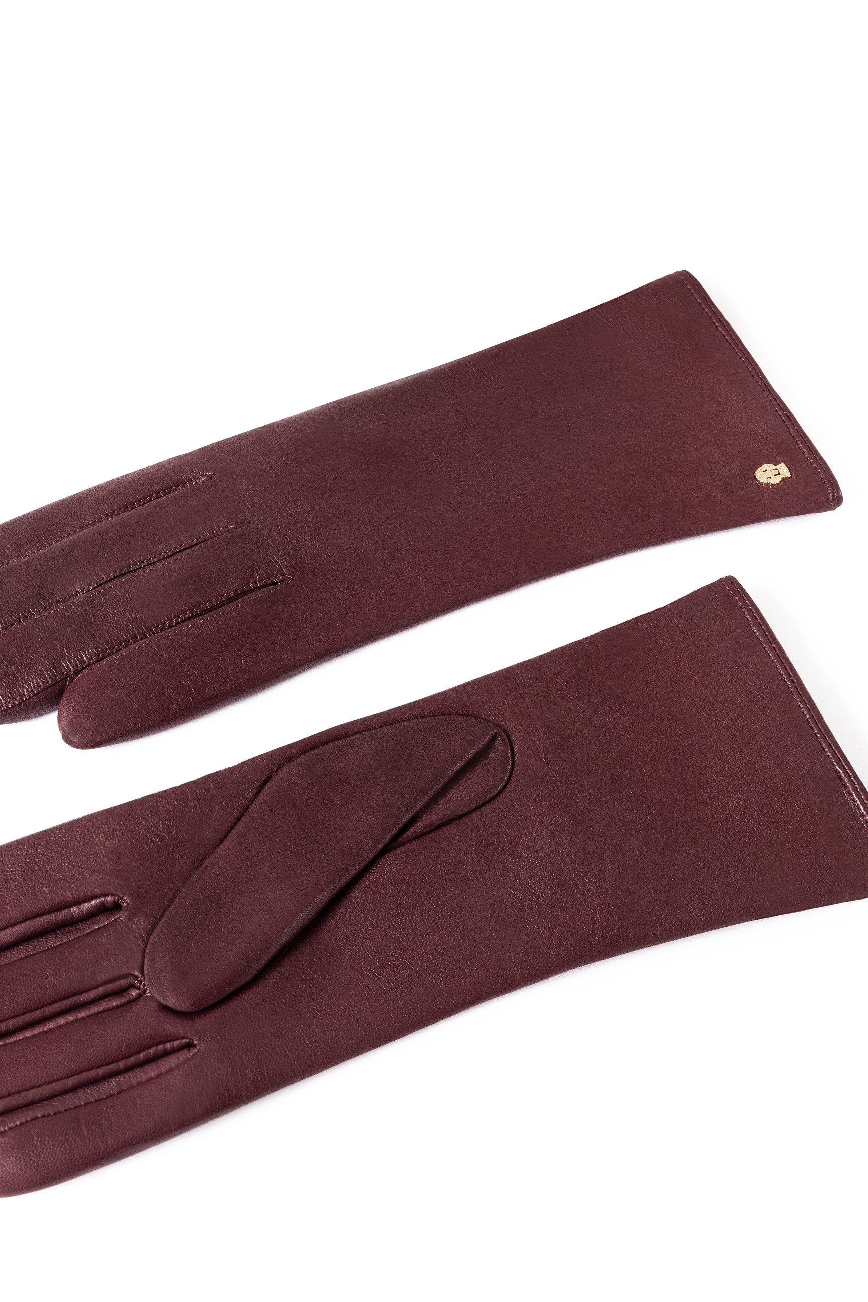 Roeckl Lederhandschuhe PRAG Klassische Handschuhe aus Kaschmirfutter