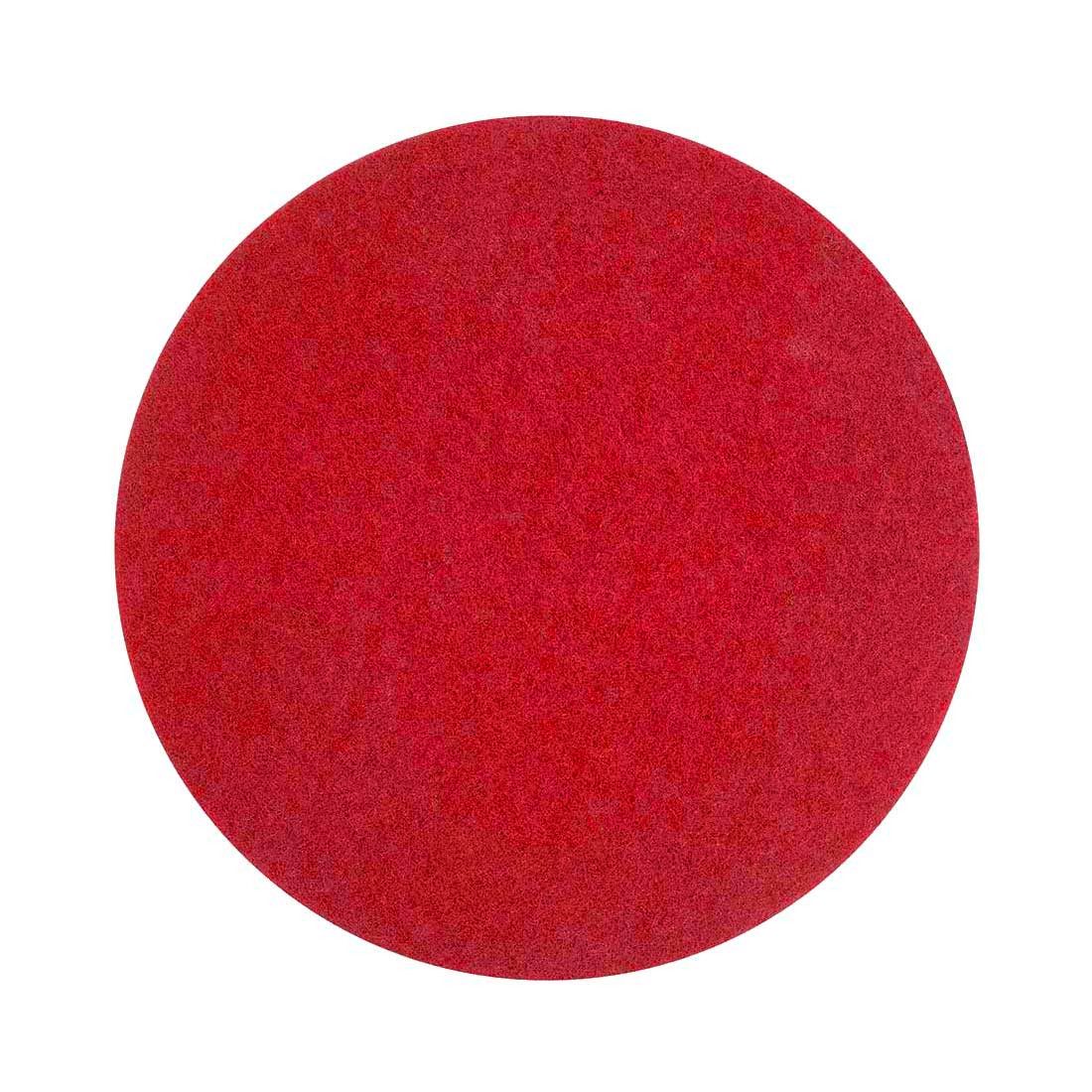 MENZER Polierpad Ø 375 mm Superpads für Einscheibenmaschinen, Polyester, 5 Stk., rot
