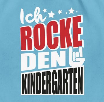 Shirtracer Turnbeutel Ich rocke den Kindergarten, Hallo Kindergarten