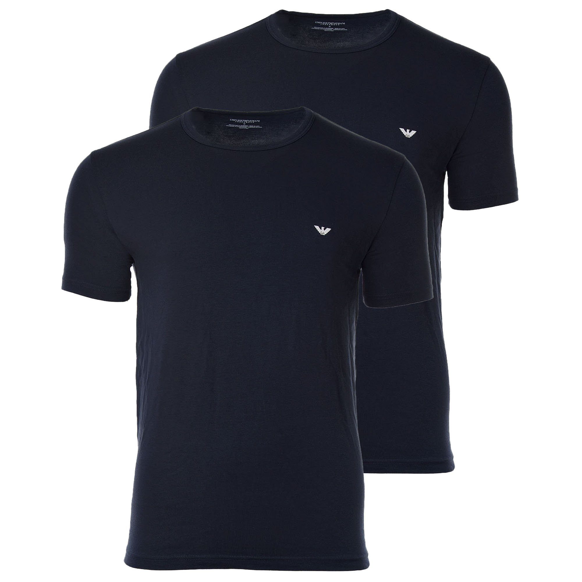 T-Shirt Herren T-Shirt 2er Pack Baumwolle