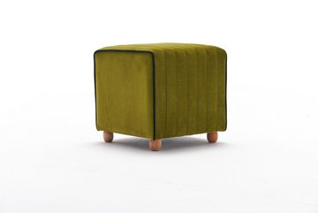 Skye Decor Pouf BLC1641, Grün, Klassische Sitzsäcke, %100 Polyester & Velvet