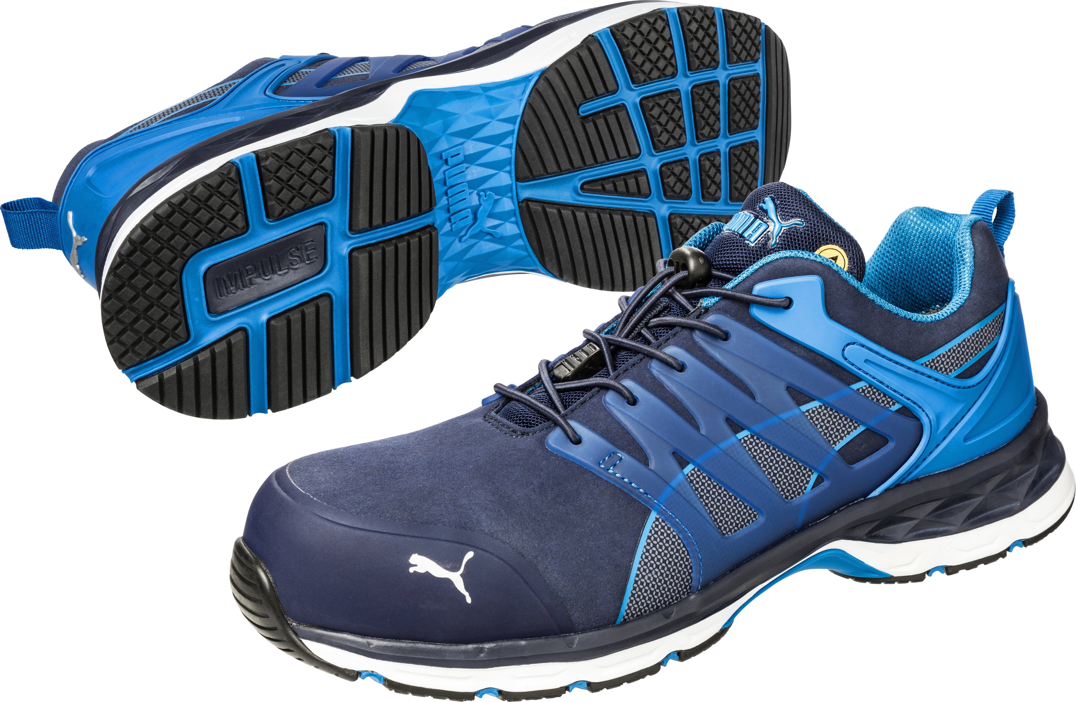 VELOCITY PUMA 2.0 HRO S1P Safety BLUE ESD SRC LOW S1P Sicherheitsschuh