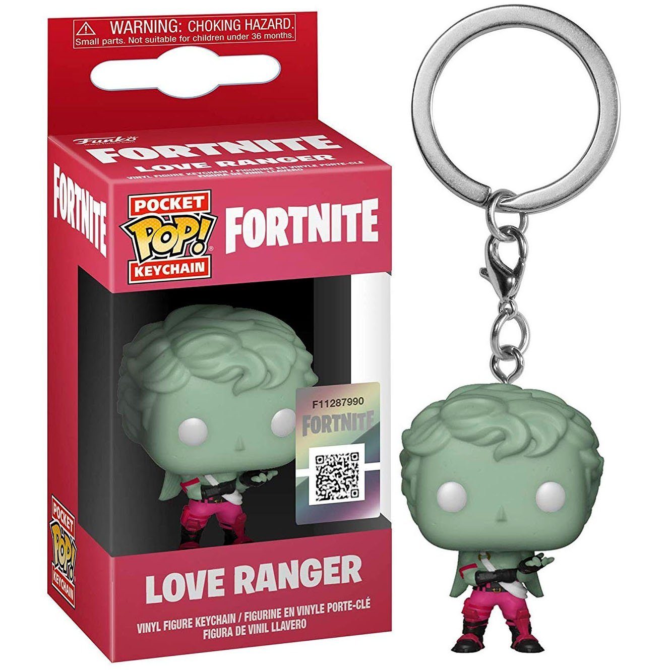 Funko Schlüsselanhänger Love Ranger Pocket POP! Schlüsselanhänger, Im Krieg und in der Liebe ist alles erlaubt! Fortnite's Love Ranger sc