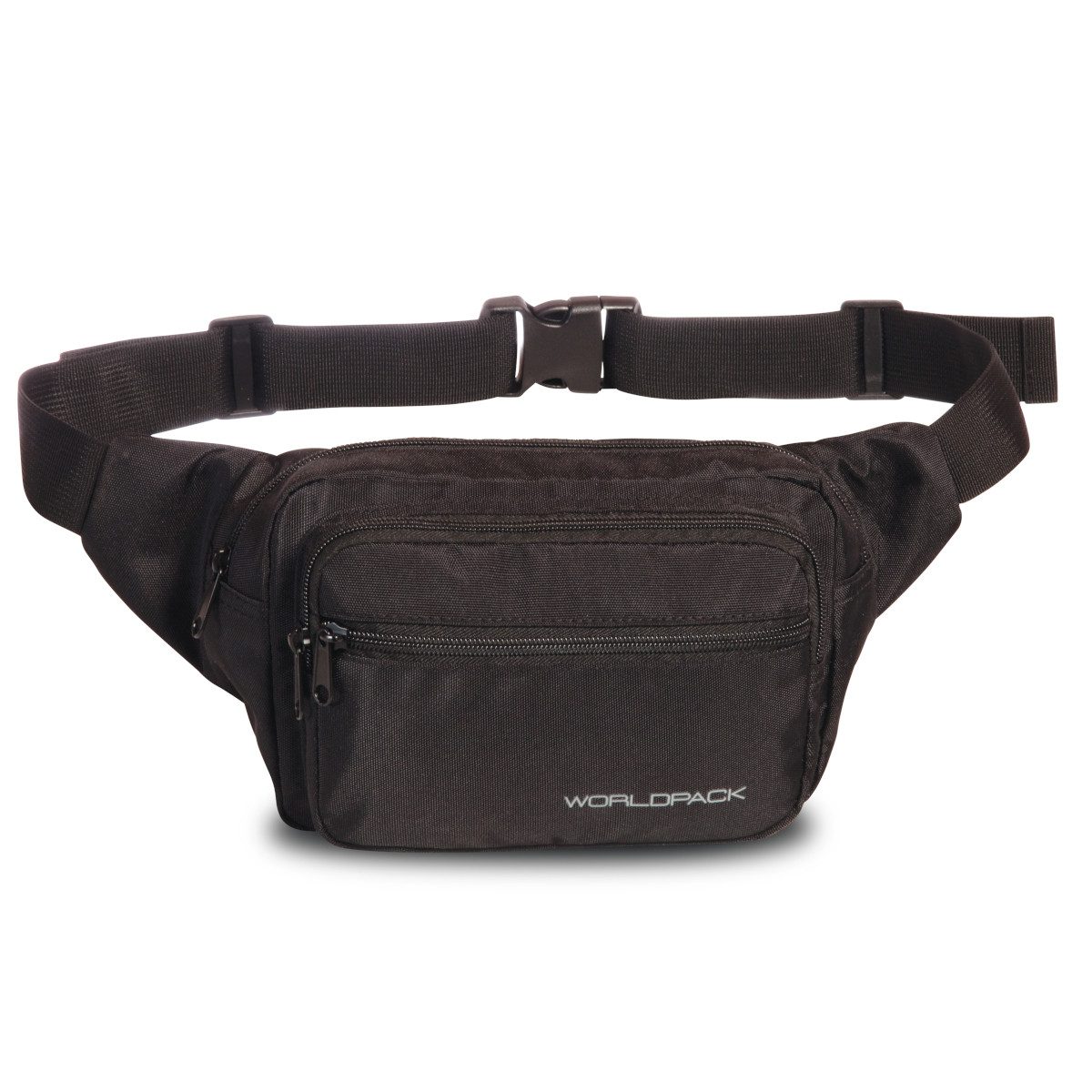 fabrizio® Bauchtasche Hüfttasche Gürteltasche Worldpack, verstellbarer Gurt, bis max. 130 cm Umfang
