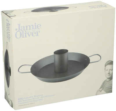 JAMIE OLIVER Grillpfanne Jamie Oliver Hähnchenbräter Hähnchenhalter Hähnchen Grill Bierdose, Stahl (1-tlg)
