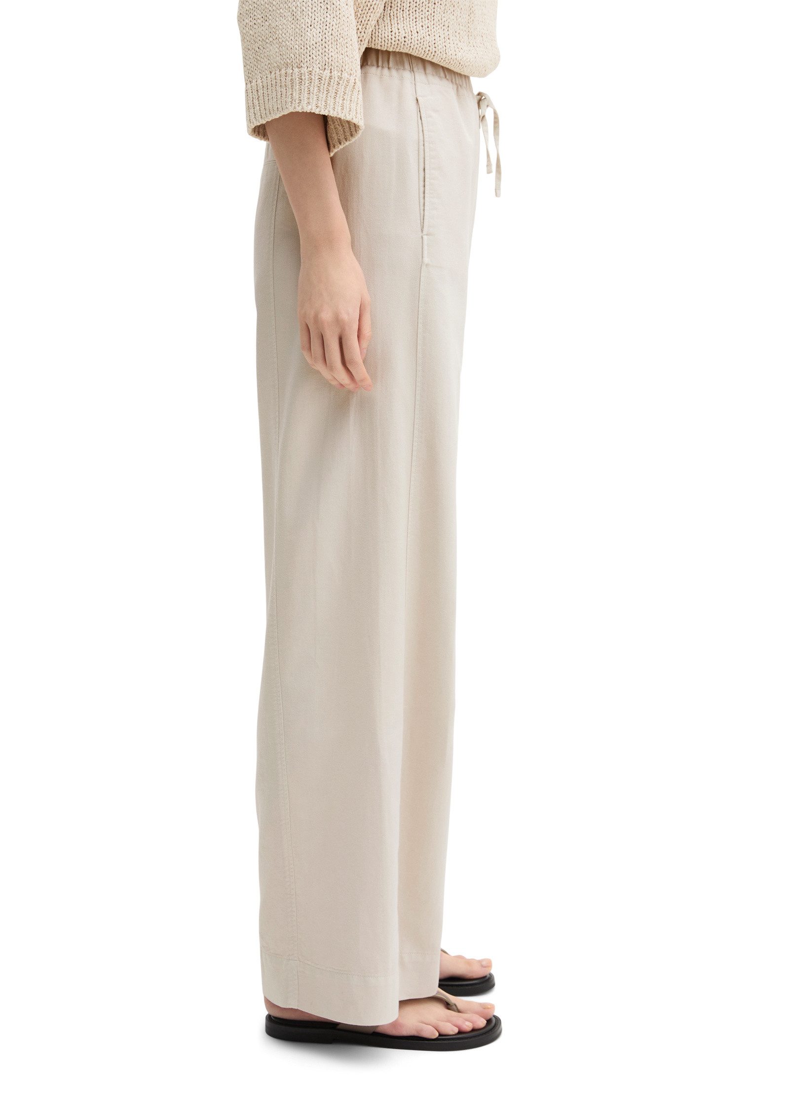 Marc O'Polo Chinohose aus Bio-Baumwolle-TENCEL™ Lyocell-Leinen-Mix