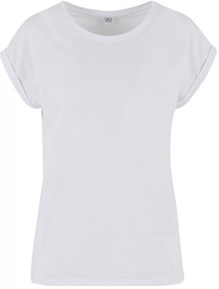 Rundhalsshirt Ladies Extended Shoulder Tee Damen T-Shirt