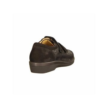 Ganter schwarz regular fit Klettschuh (1-tlg)