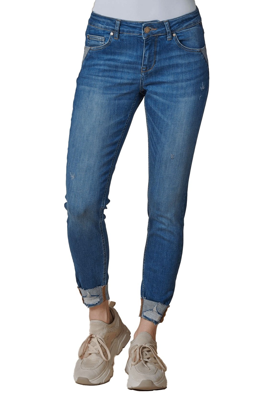 Zhrill 7/8-Jeans Skinny Jeans ZHNOVA Blau günstig online kaufen