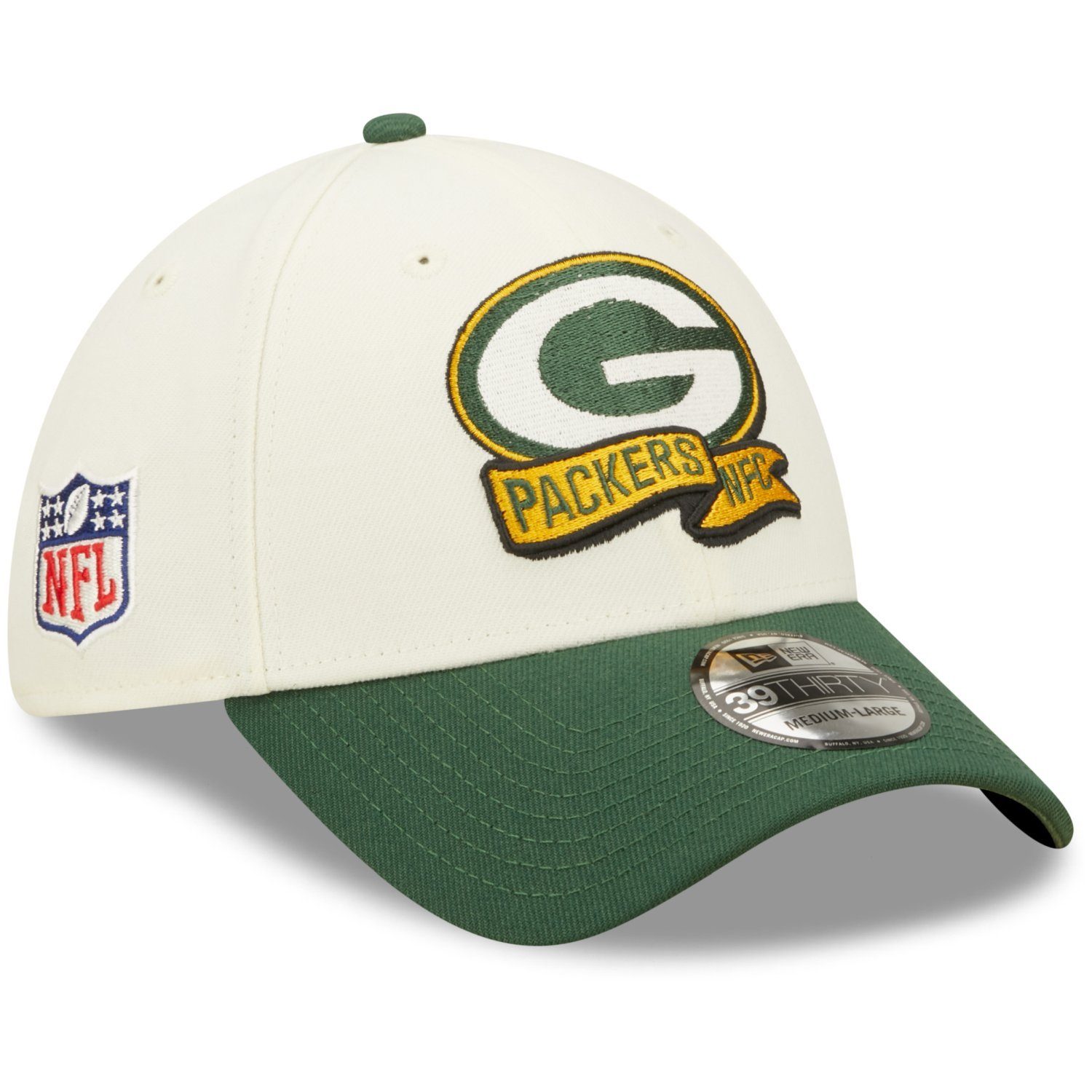 New Era Flex 39Thirty SIDELINE Bay Packers Cap Green 2022