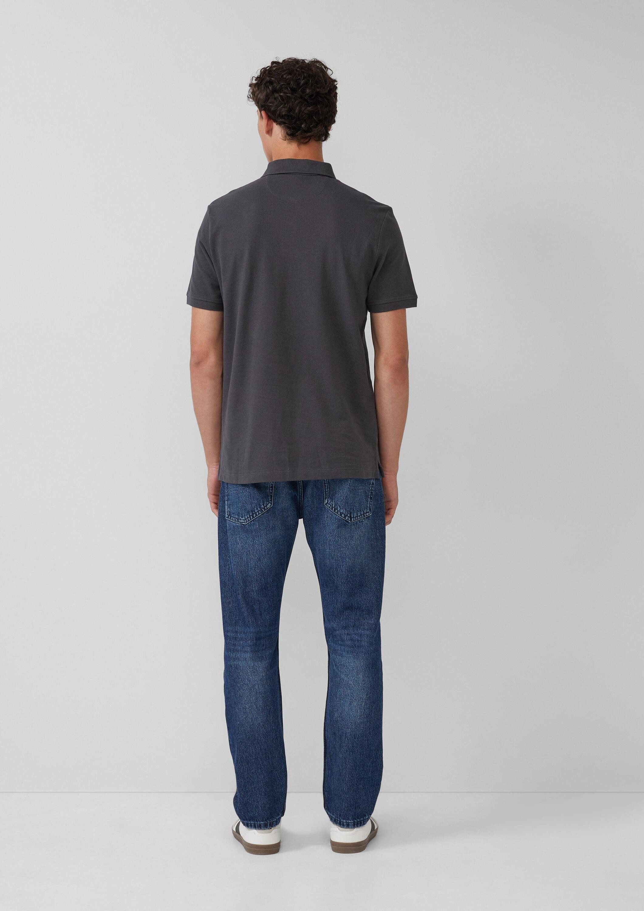 s.Oliver Kurzarmshirt Polo-Shirt Poloshirt aus Piqué mit Logo im Doppelpack