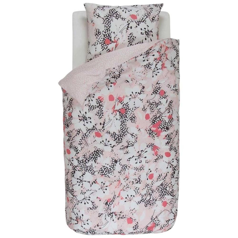 Esprit Bettwäsche Puako in Coral Pink von Esprit, Baumwoll-Satin, 2 teilig