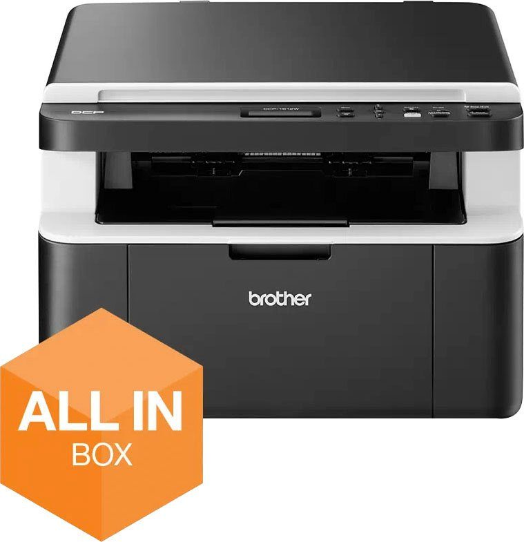 Brother Drucker DCP-1612W "All in Box" Schwarz-Weiß Laserdrucker, (WLAN  (Wi-Fi), Kompaktes 3-in-1 Multifunktionsgerät mit WLAN + inkl. 5 Toner im  Lieferumfang) online kaufen | OTTO