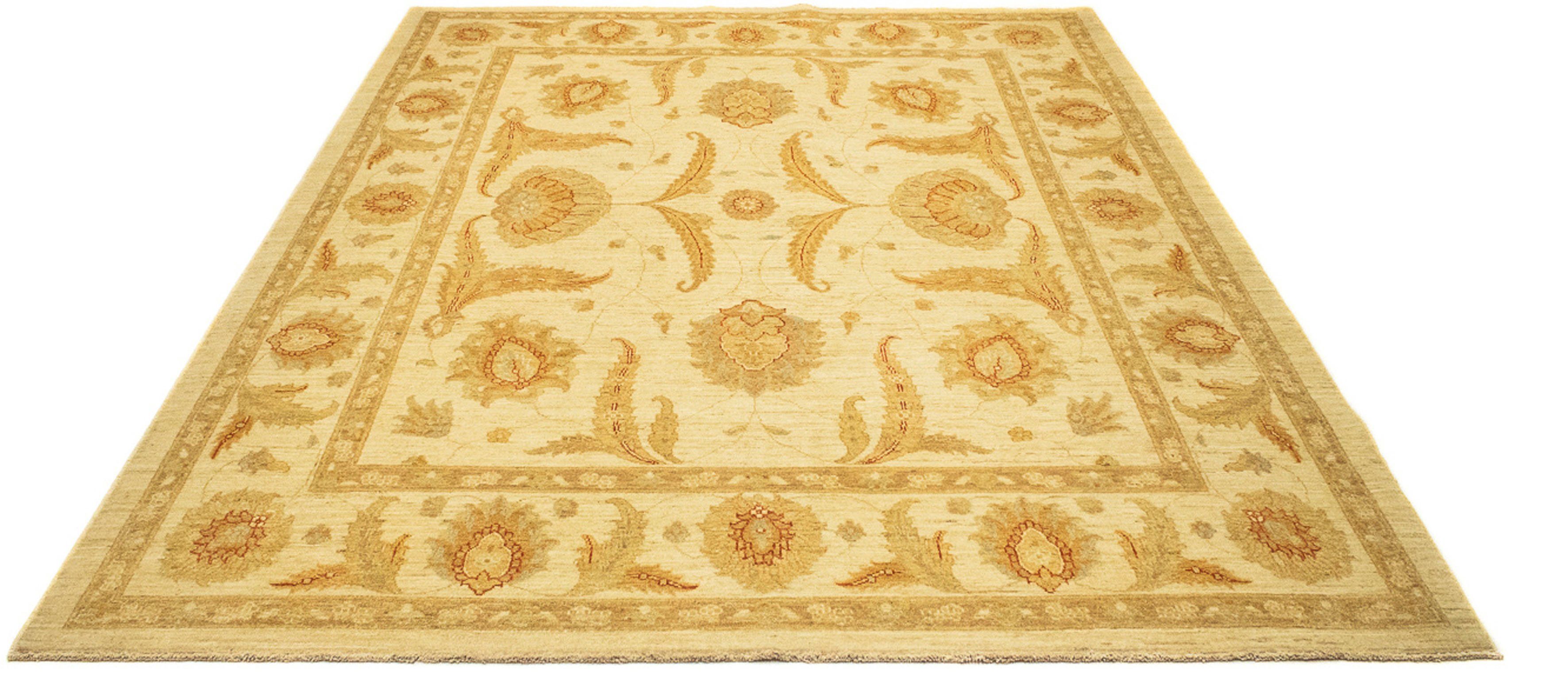 Orientteppich Ziegler - 255 x 201 cm - beige, morgenland, rechteckig, Höhe: 6 mm, Wohnzimmer, Handgeknüpft, Einzelstück mit Zertifikat
