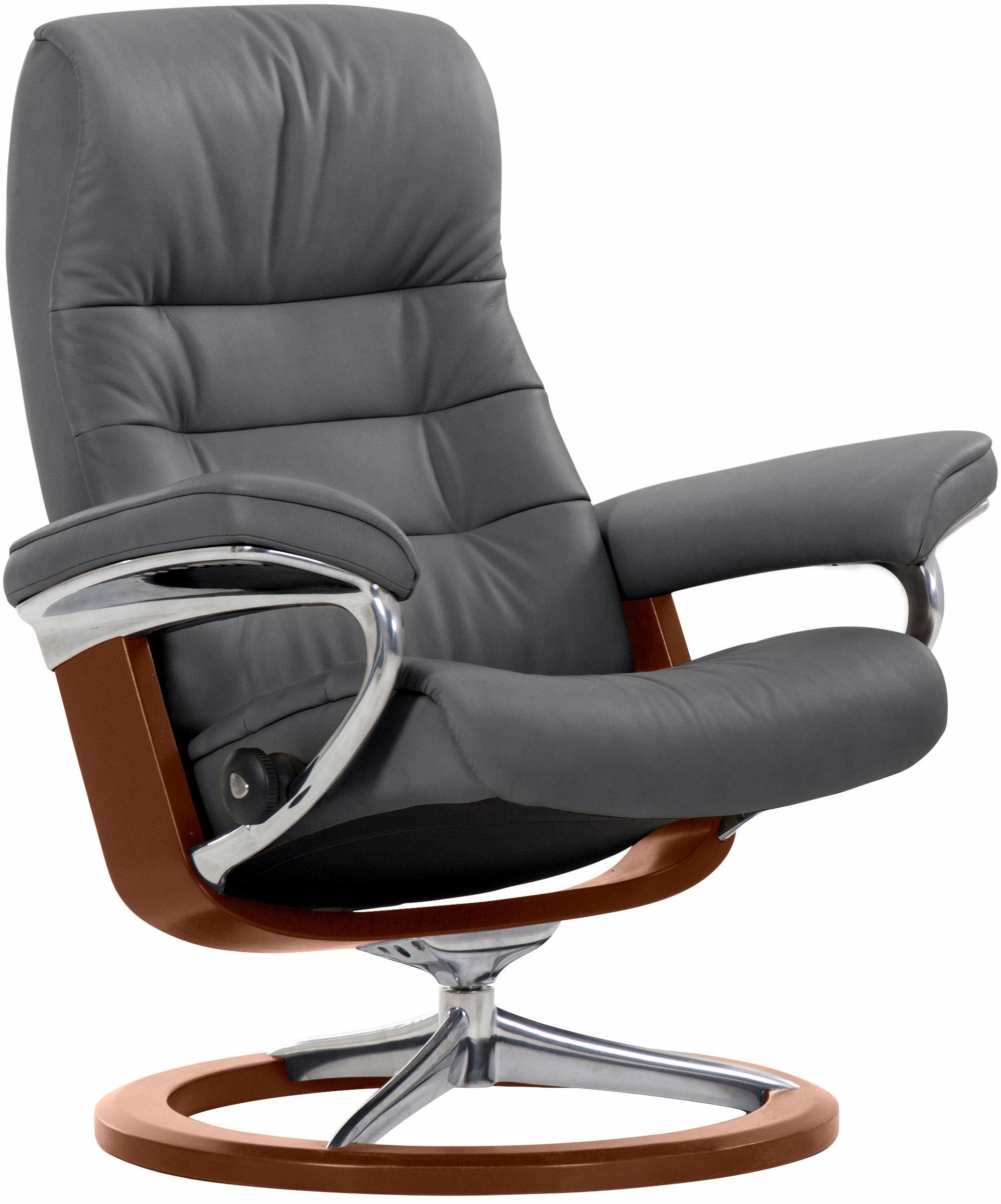 Hocker, (Set, Relaxsessel mit mit M, Relaxsessel Hocker), mit Größe Base, mit Opal Schlaffunktion Stressless® Signature