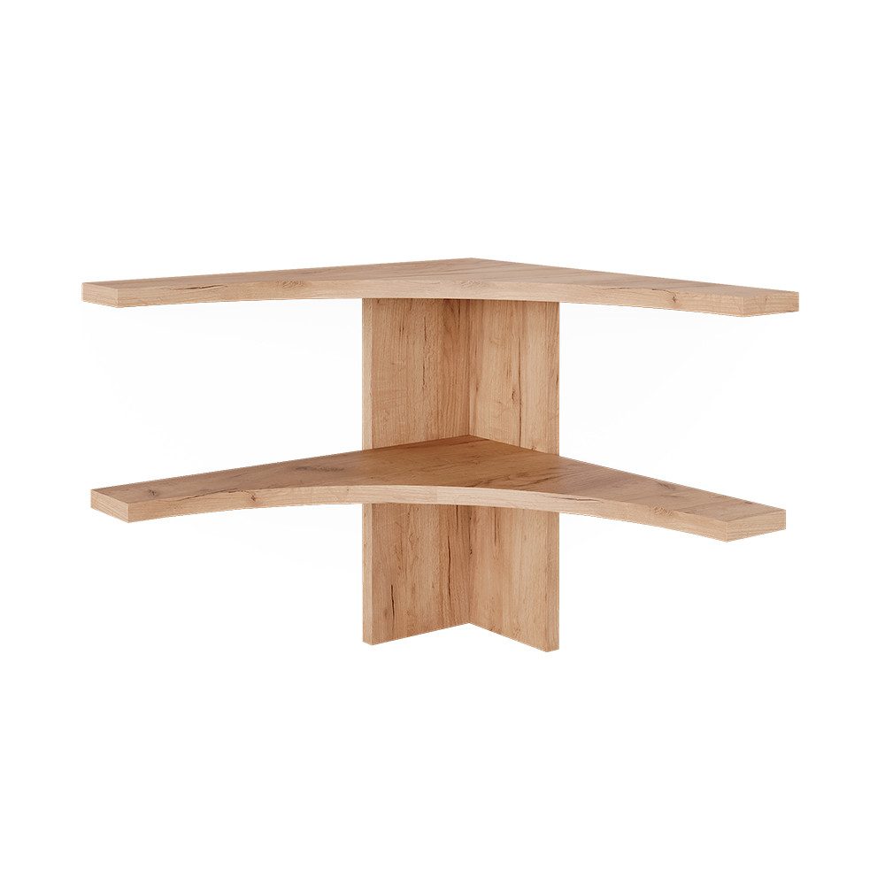 Vicco Eckregal Roman, Goldkraft Eiche, 43.5 x 37 cm, 1-tlg. günstig online kaufen