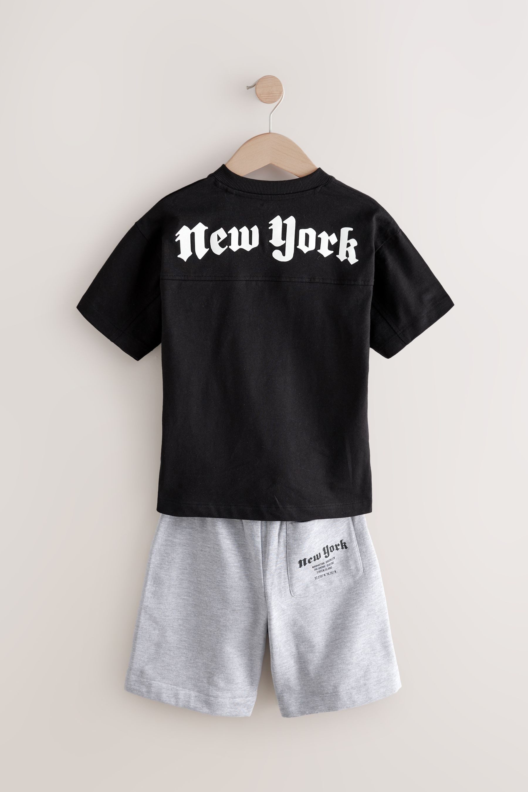 Next T-Shirt & Shorts Relaxed Fit günstig online kaufen