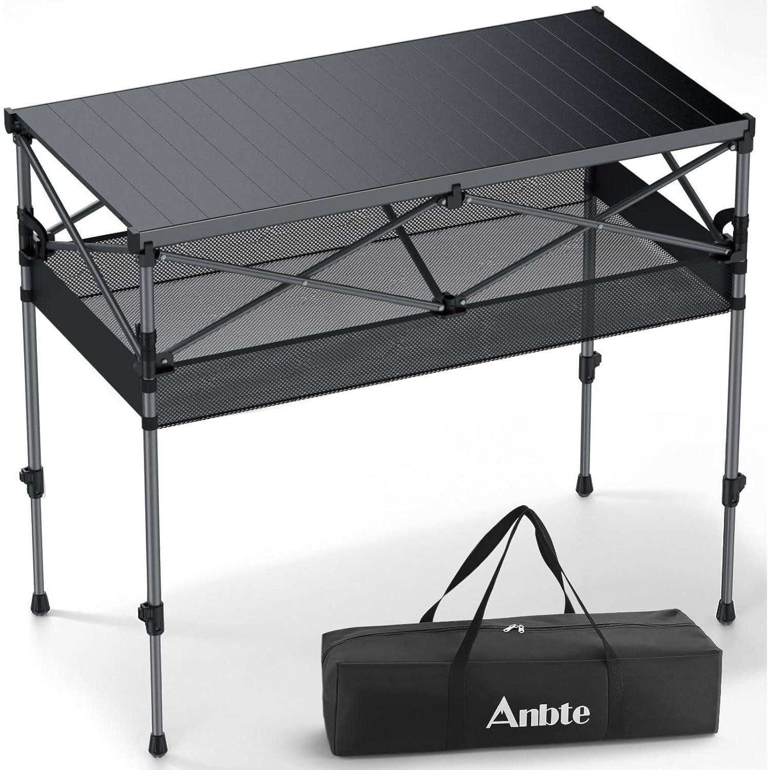 Campingtisch Campingtisch Klapptisch 100x50cm Aluminium 70 100 x 50 x [70 87] cm