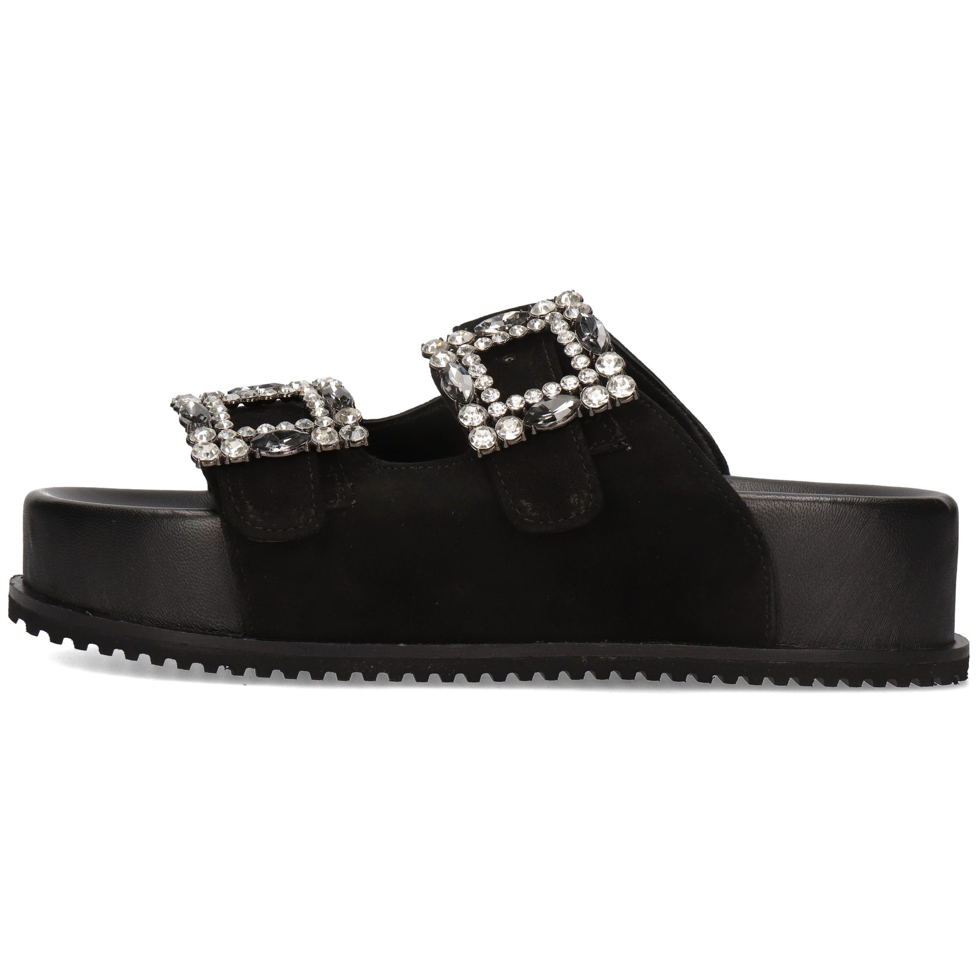 Melvin & Hamilton Eve 3 Leder-Pantoletten für Damen Pantolette Plateausohlen, Echtes Leder