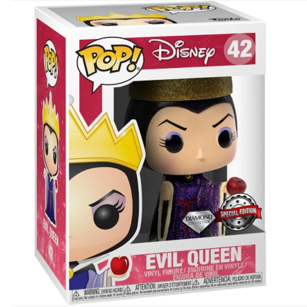 Disney Popv Spielfigur Funko Pop Queen Glitter Funko Excl. Glitter) Evil (Diamond