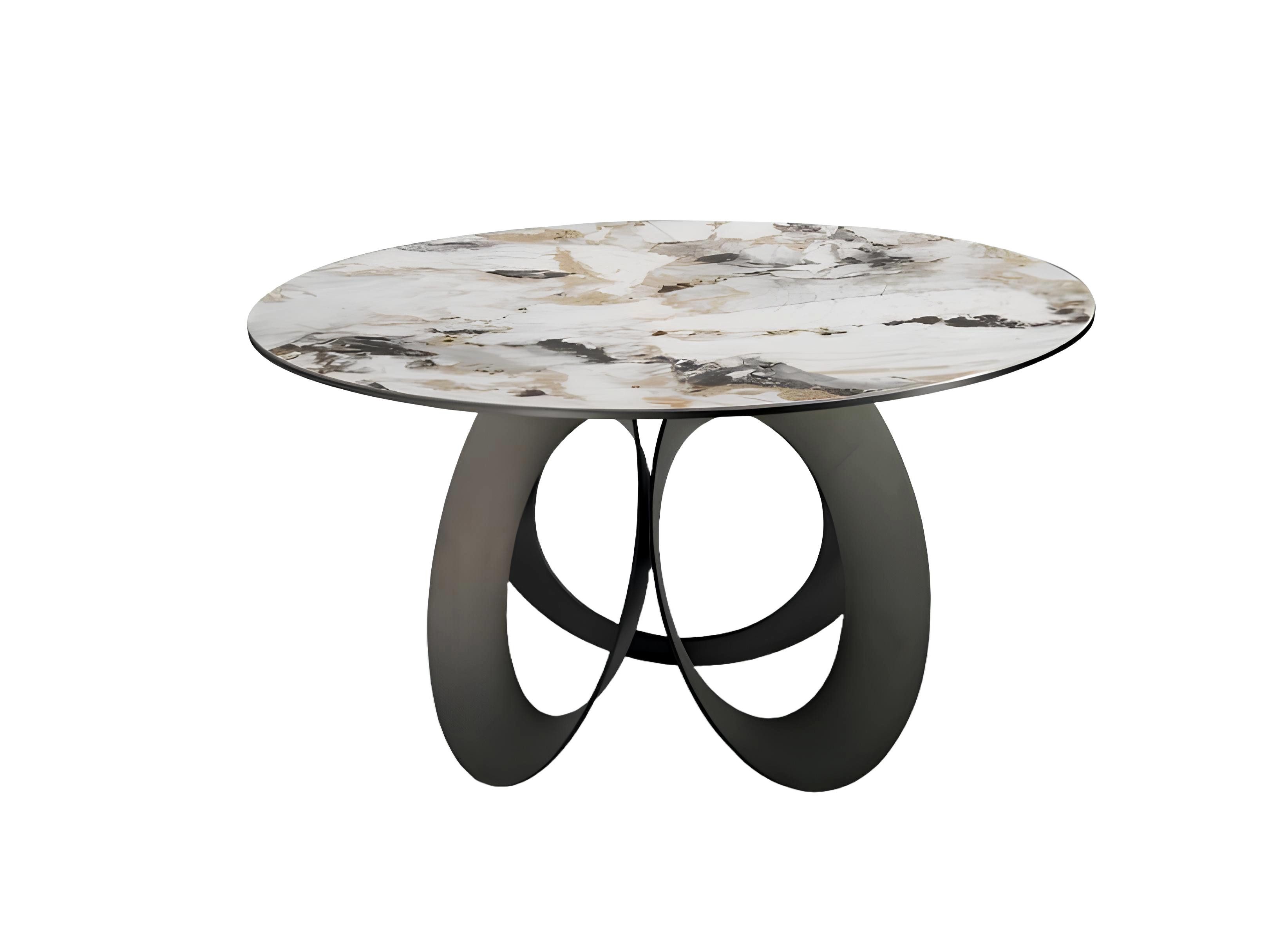 JVmoebel Esstisch Runder Holztisch für modernes Wohnen in elegantem Design (1-St., Esstisch), Made in Europa