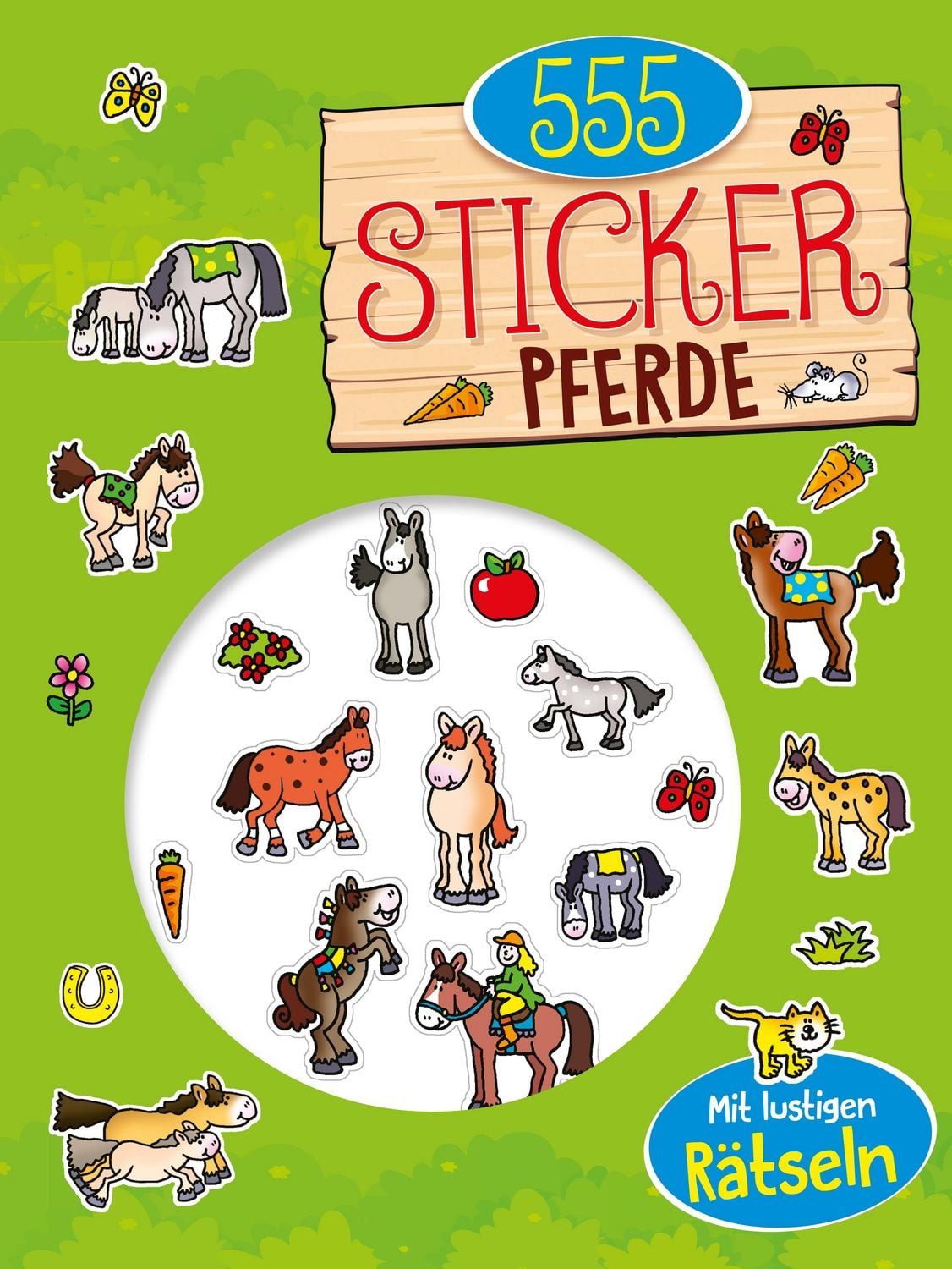 555 Sticker Pferde / diverse