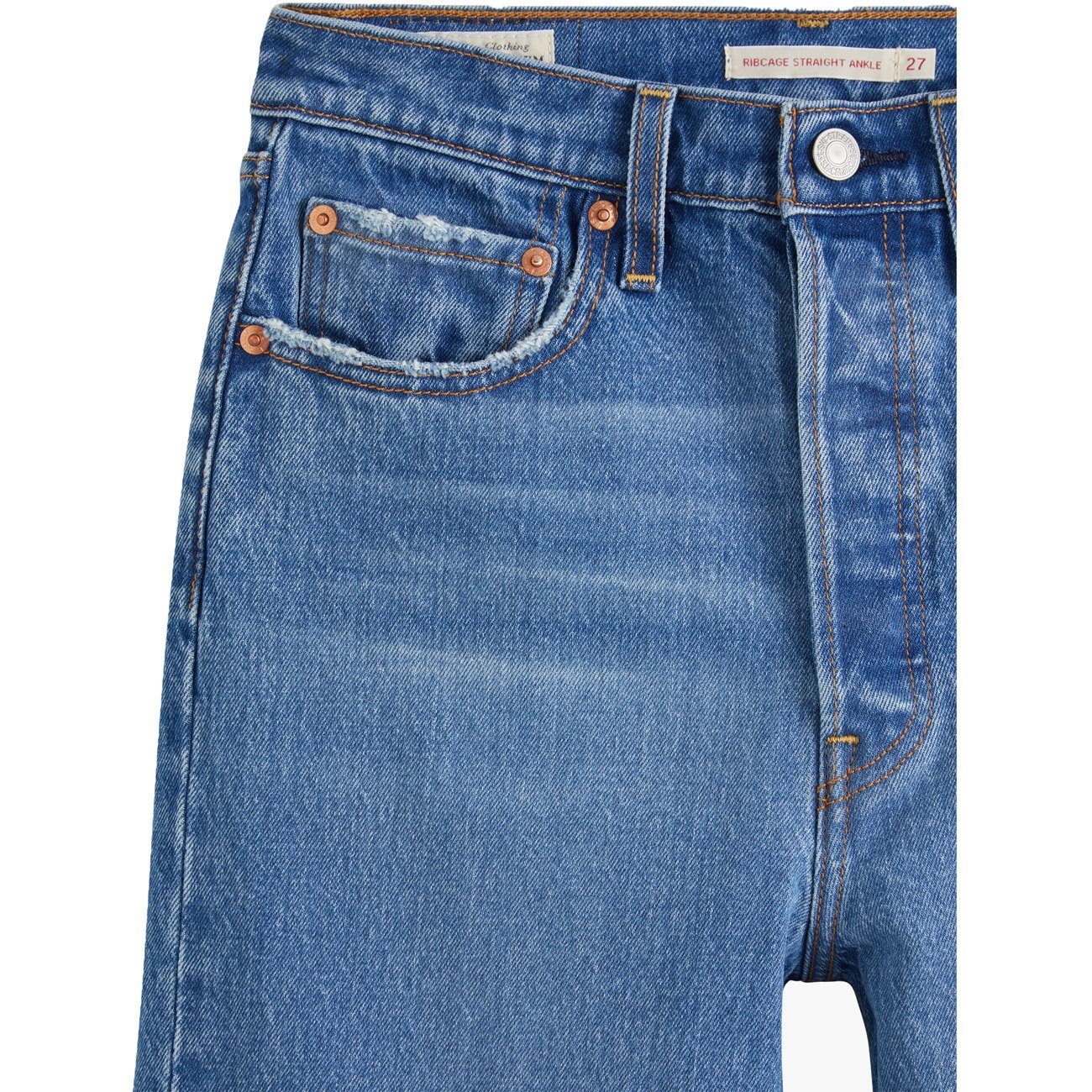 ANKLE RIBCAGE STRAIGHT Straight-Jeans RIBCAGE Levi's® STRAIGHT ANKLE