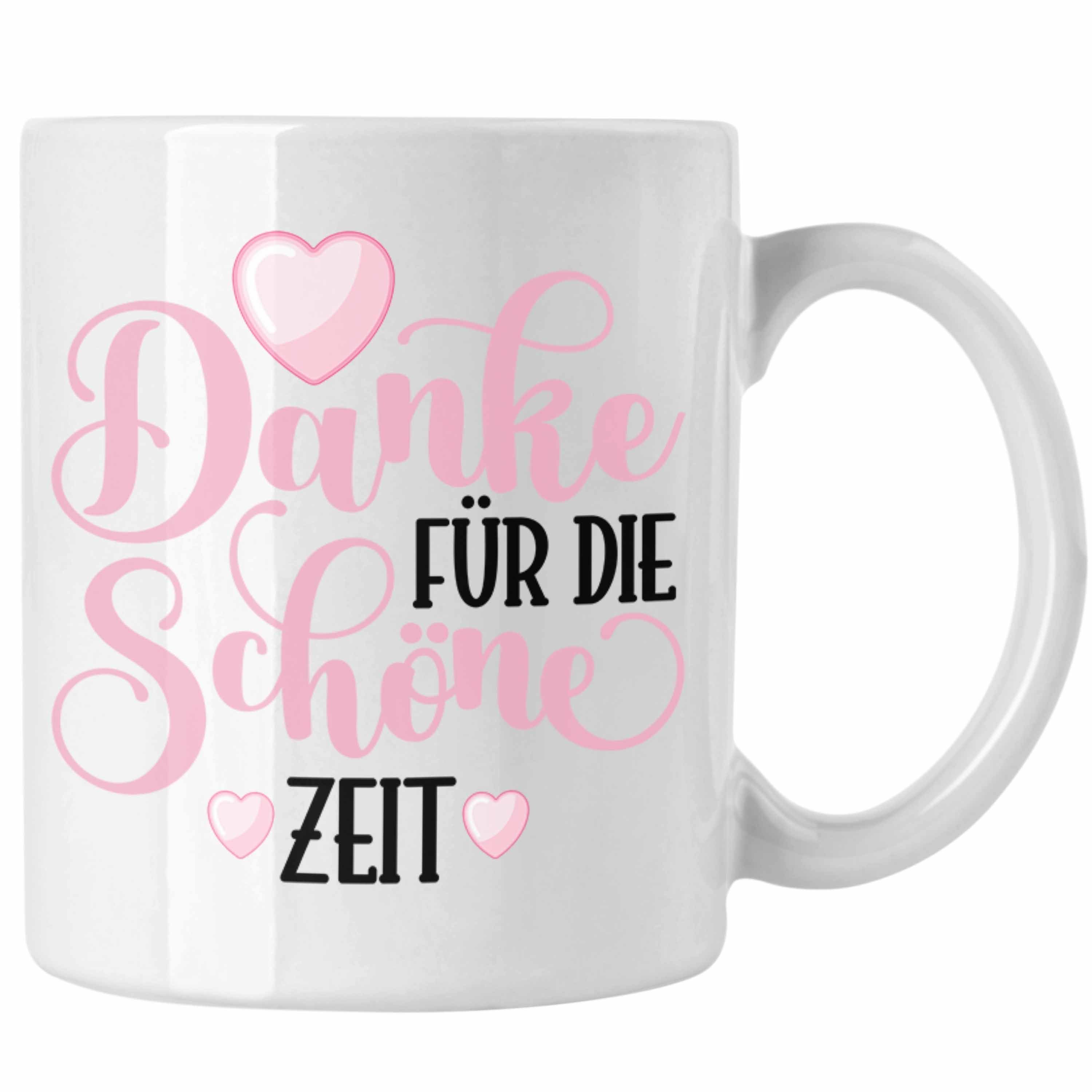 Trendation Tasse Spruch Abschiedsgeschenk Freundin Danke Kollege Weiss Geschenk - Trendation Jobwechsel Schöne Die Neuer Kollegin Zeit für Job Tasse Lehrerin Abschied