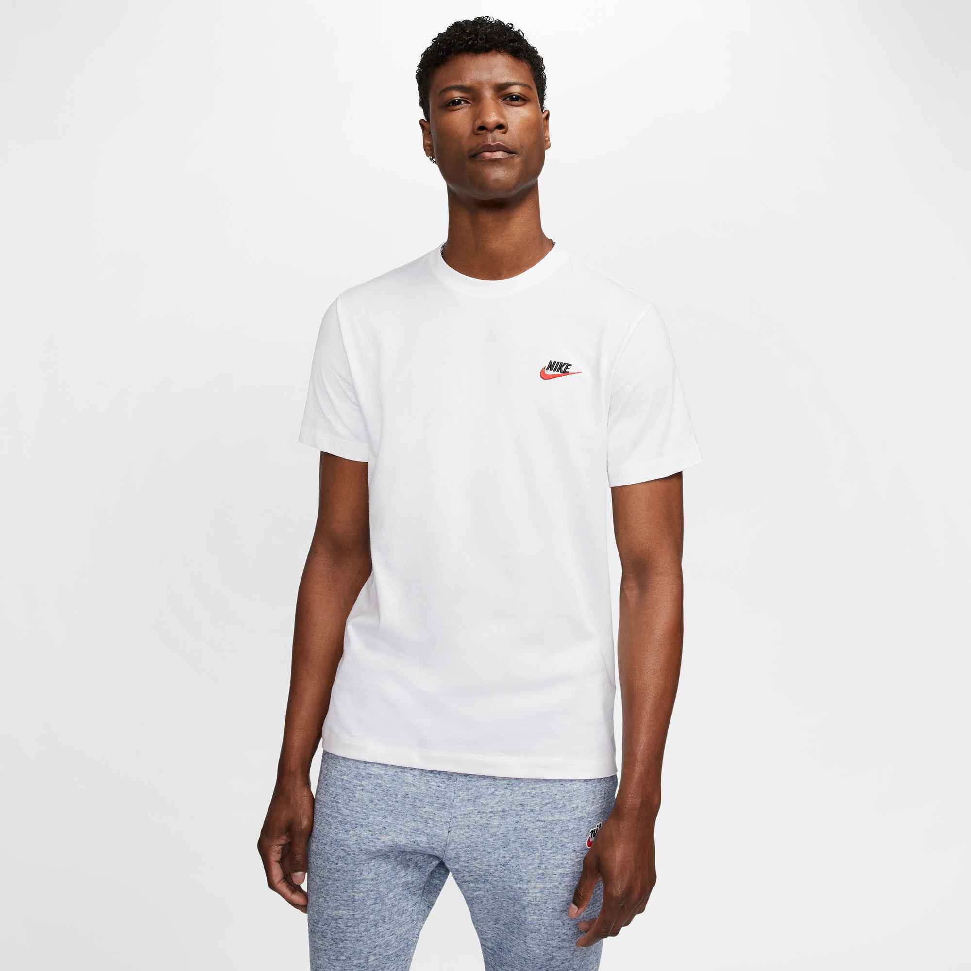 Nike Sportswear T-Shirt M NSW CLUB TEE Regular Fit, Kurzarm, Rundhalsausschnitt