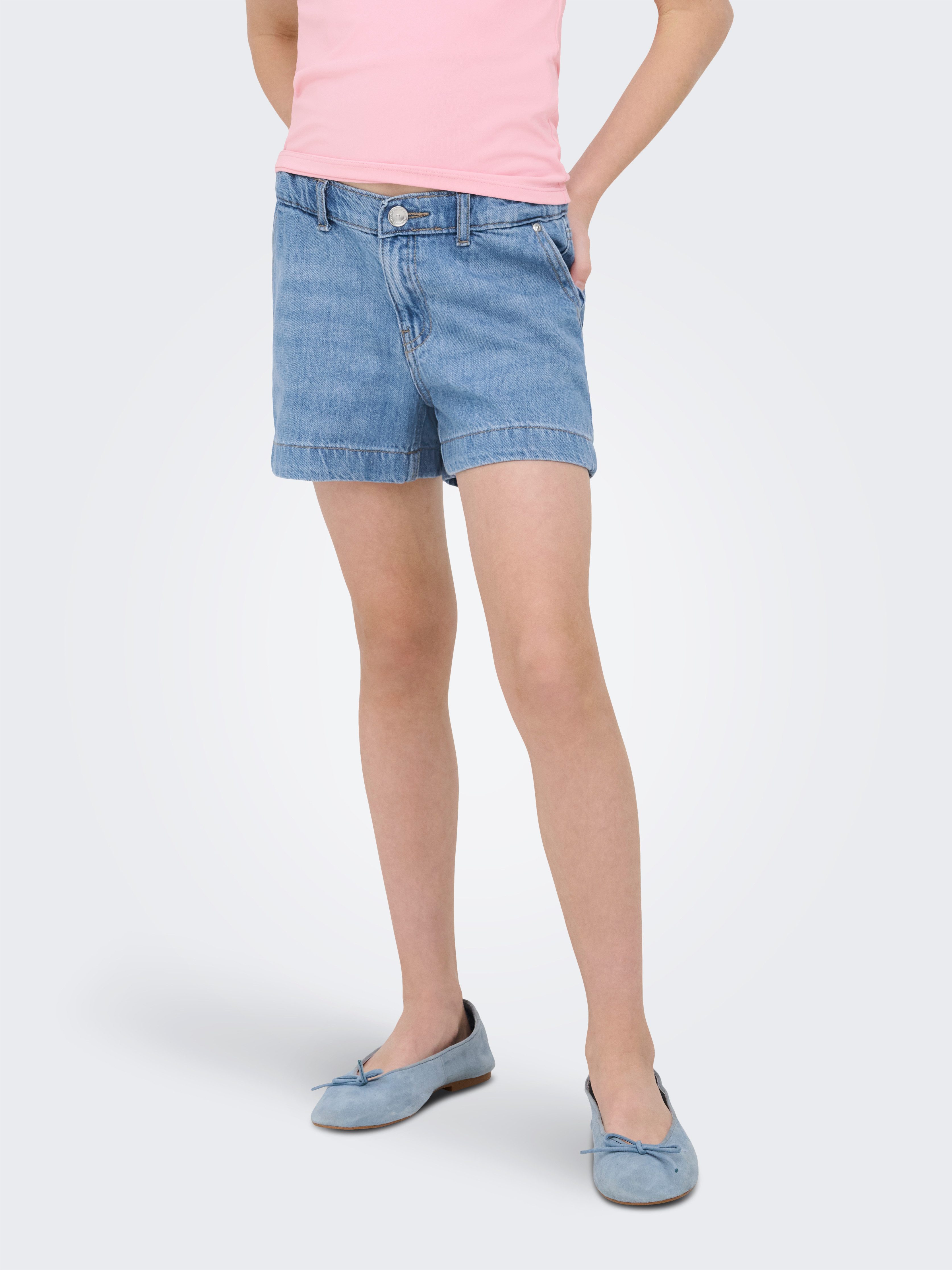 KIDS ONLY Jeansshorts KOGCOMET MID WIDE SHORTS DNM LB NOOS