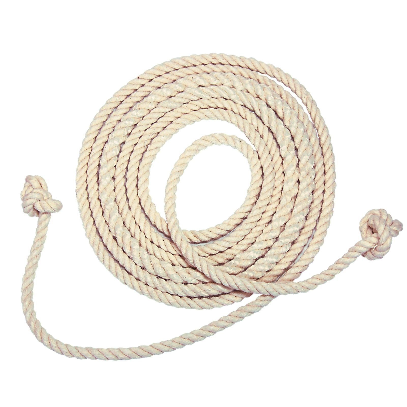 Springseil Springseil aus Baumwolle und Jute I 100% Naturprodukt