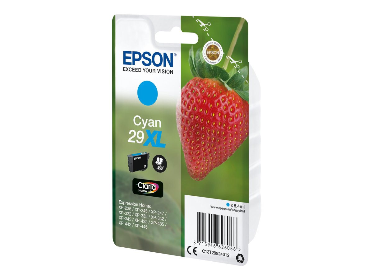 Thumbnail - Epson EPSON 29XL XL Cyan Tintenpatrone Tintenpatrone
