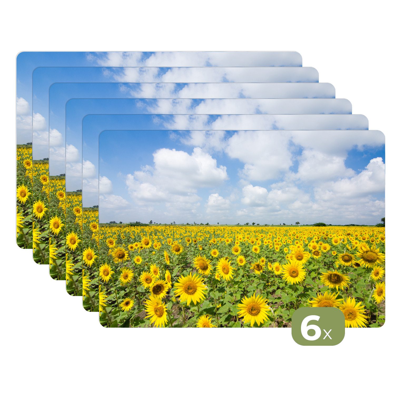 MuchoWow Platzset Sonnenblumen - Blumen - günstig online kaufen